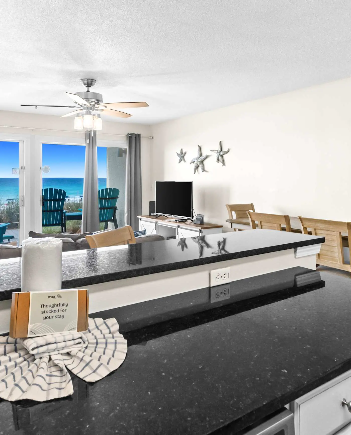 Oceanfront Condo w/ AC, WiFi, Shared Pool, & Seasonal Beach Service Rentals