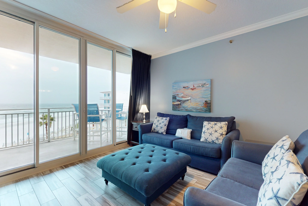 Gulf-Front Condo On Okaloosa Island Playground, 2 Hot Tubs
