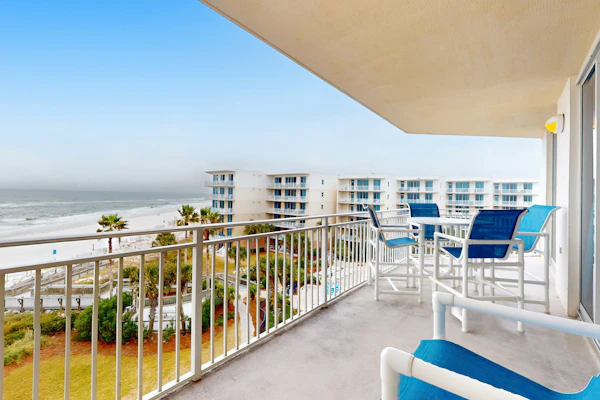 Gulf-Front Condo On Okaloosa Island Playground, 2 Hot Tubs