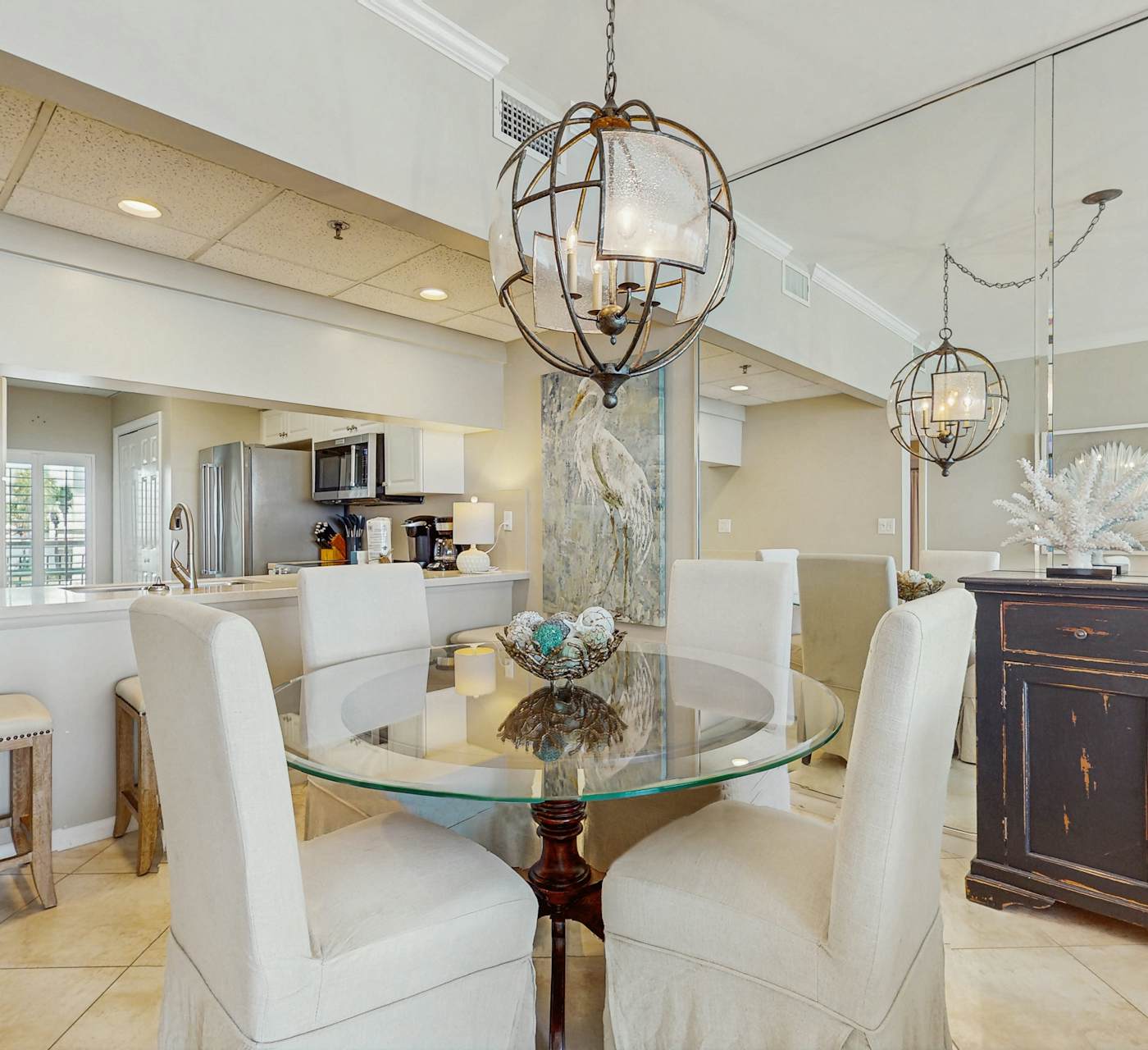 Open-concept beachfront home with balcony, lagoon pool ...