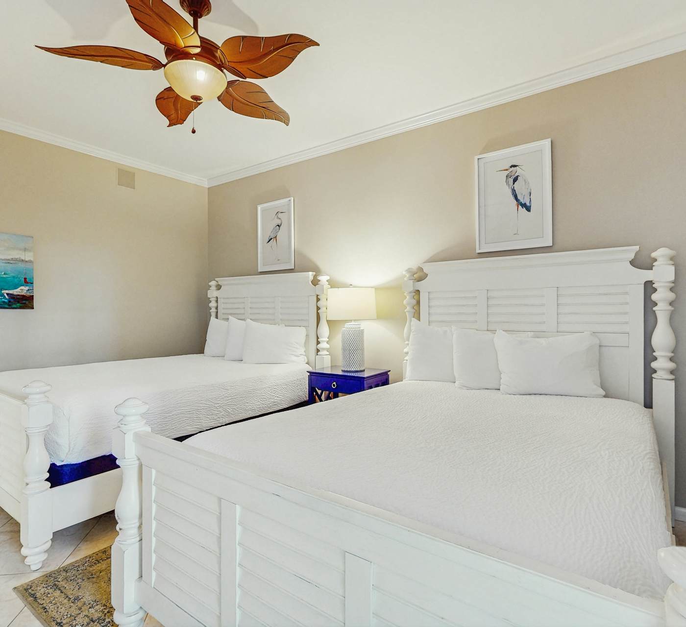 Open-concept beachfront home with balcony, lagoon pool ...