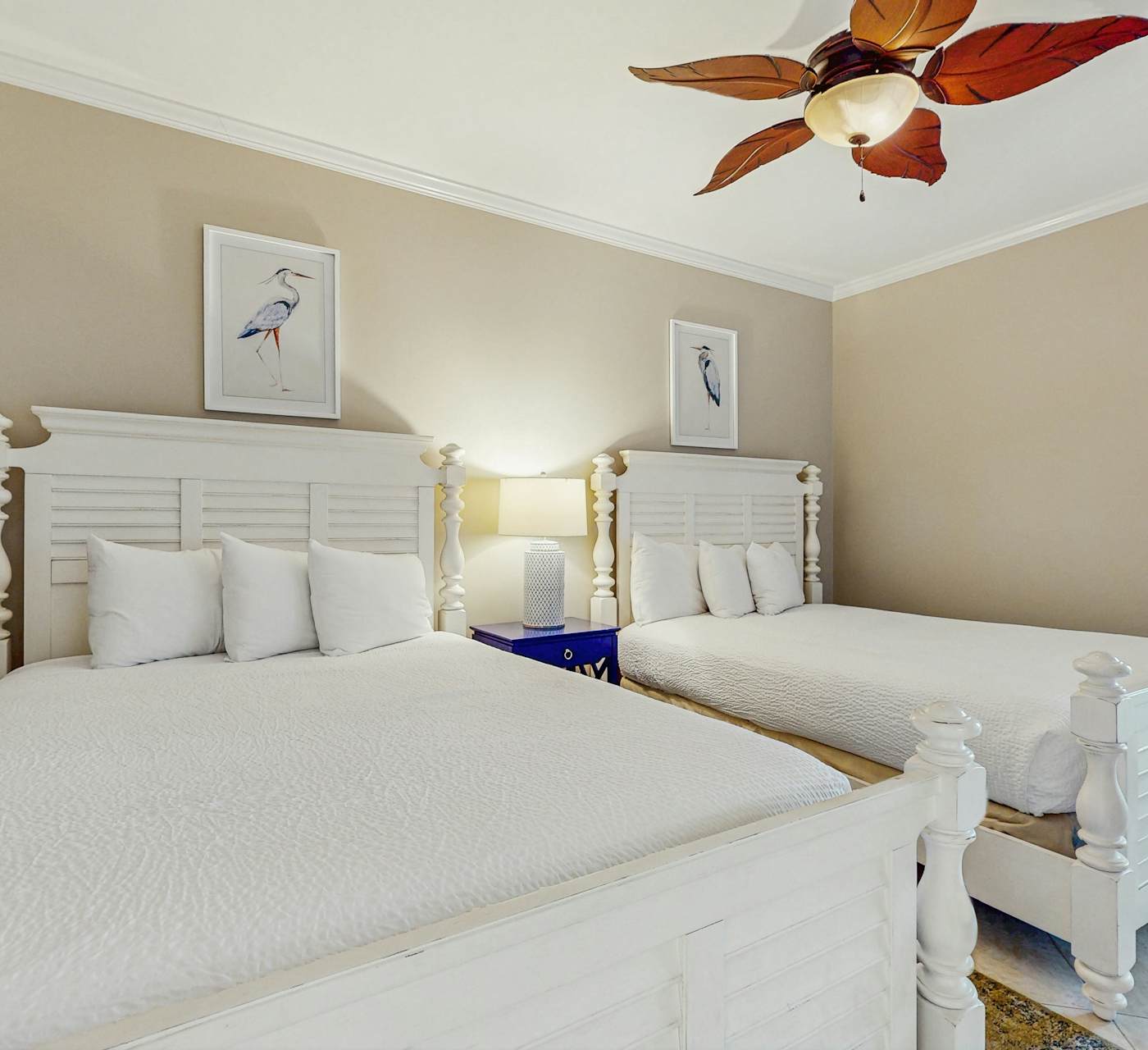 Open-concept beachfront home with balcony, lagoon pool ...