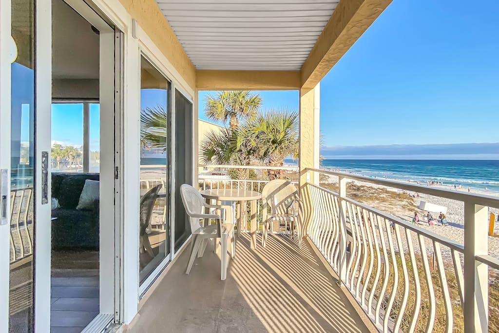 Second-Floor Gulf Front Condo with Shared Pool & Boardwalk in the Heart of Destin
