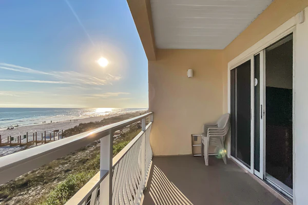 Second-Floor Gulf Front Condo with Shared Pool & Boardwalk in the Heart of Destin