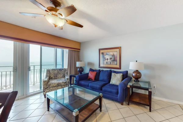 Oceanfront Condo with AC, WiFi, Shared Pool, & Seasonal Beach Service Rentals