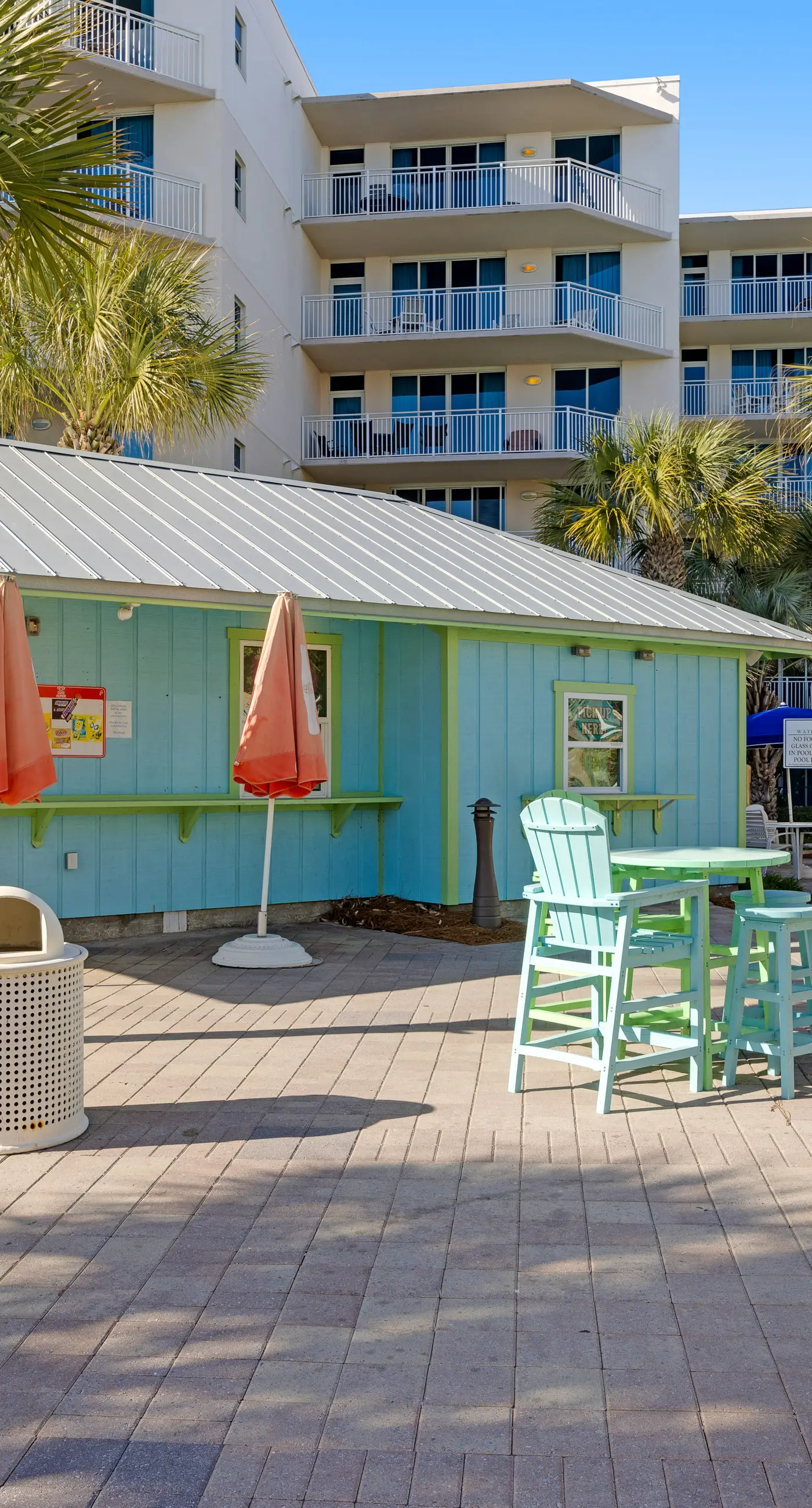 Elegant oceanfront condo with Gulf views, central AC, and shared pool & hot tub