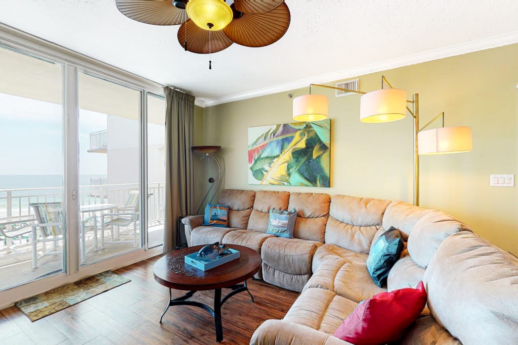 5th Floor Gulf-Front Condo w/Free WiFi, Shared Hot Tub, Outdoor Pool, & More