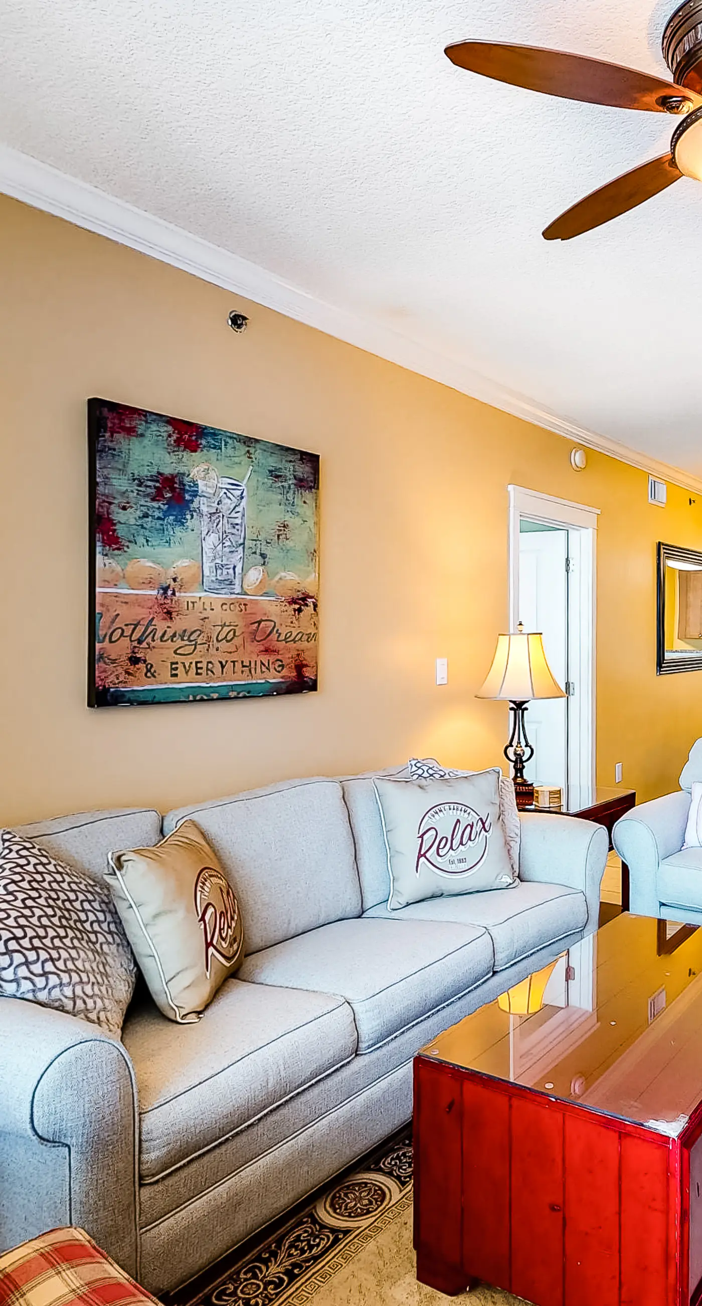 6th Floor Inviting Condo At Waterscape 490 Feet Of Private Beach