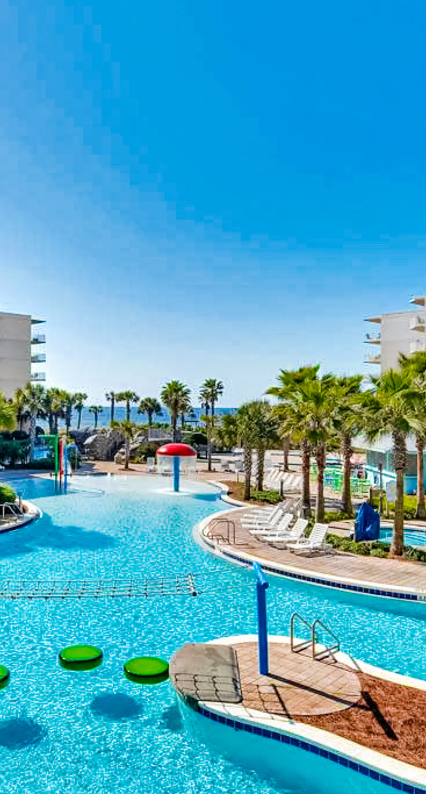 6th Floor Inviting Condo At Waterscape 490 Feet Of Private Beach
