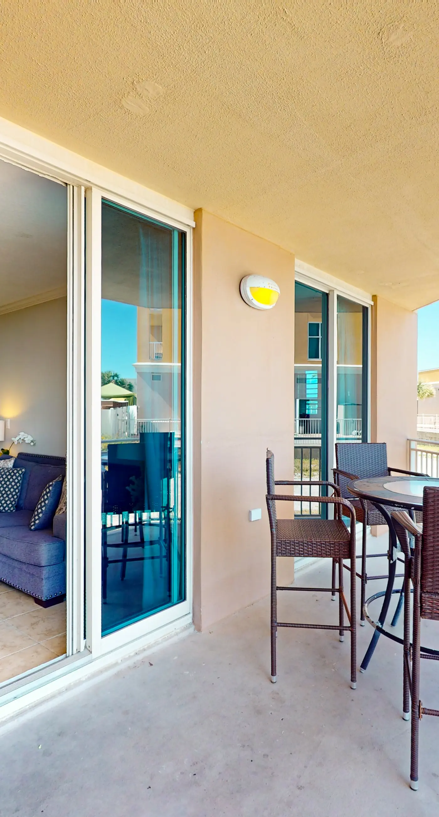 Newly renovated, 1st-floor condo with seasonal beach service & beach views