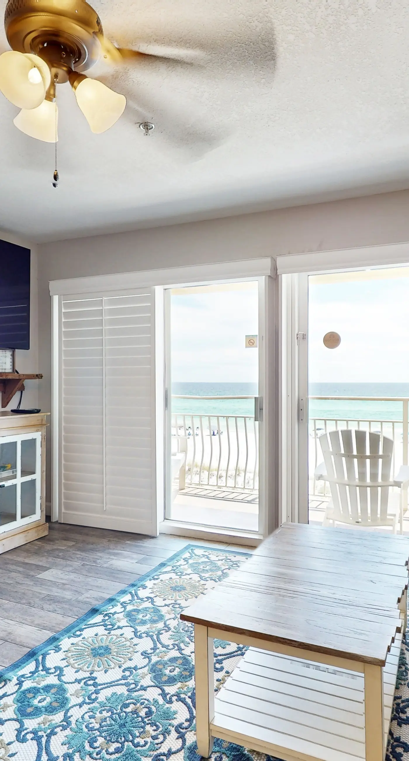 Upgraded Gulf Beachfront Condo with WiFi, Shared Pool, & Seasonal Beach Service