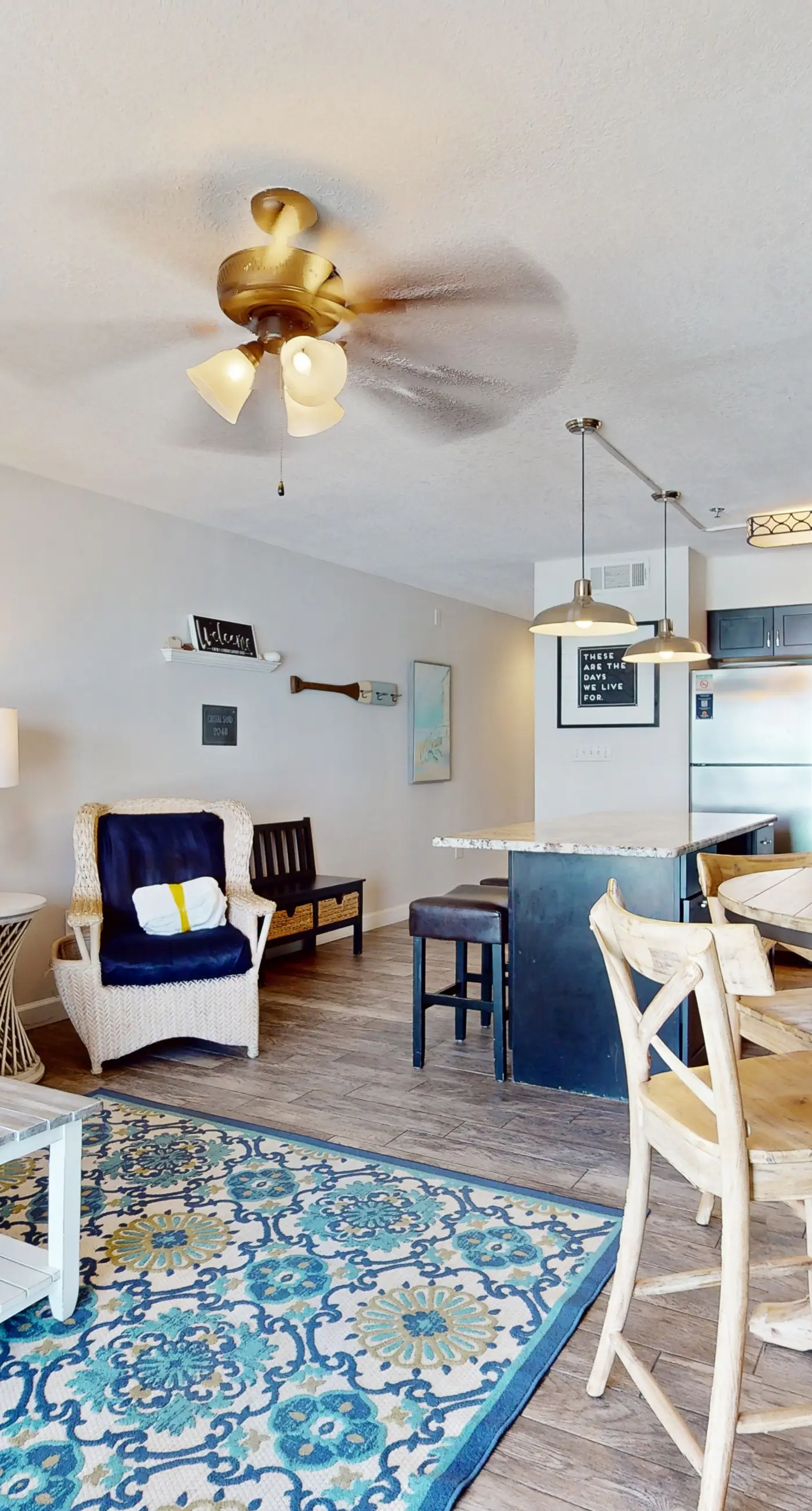 Upgraded Gulf Beachfront Condo with WiFi, Shared Pool, & Seasonal Beach Service