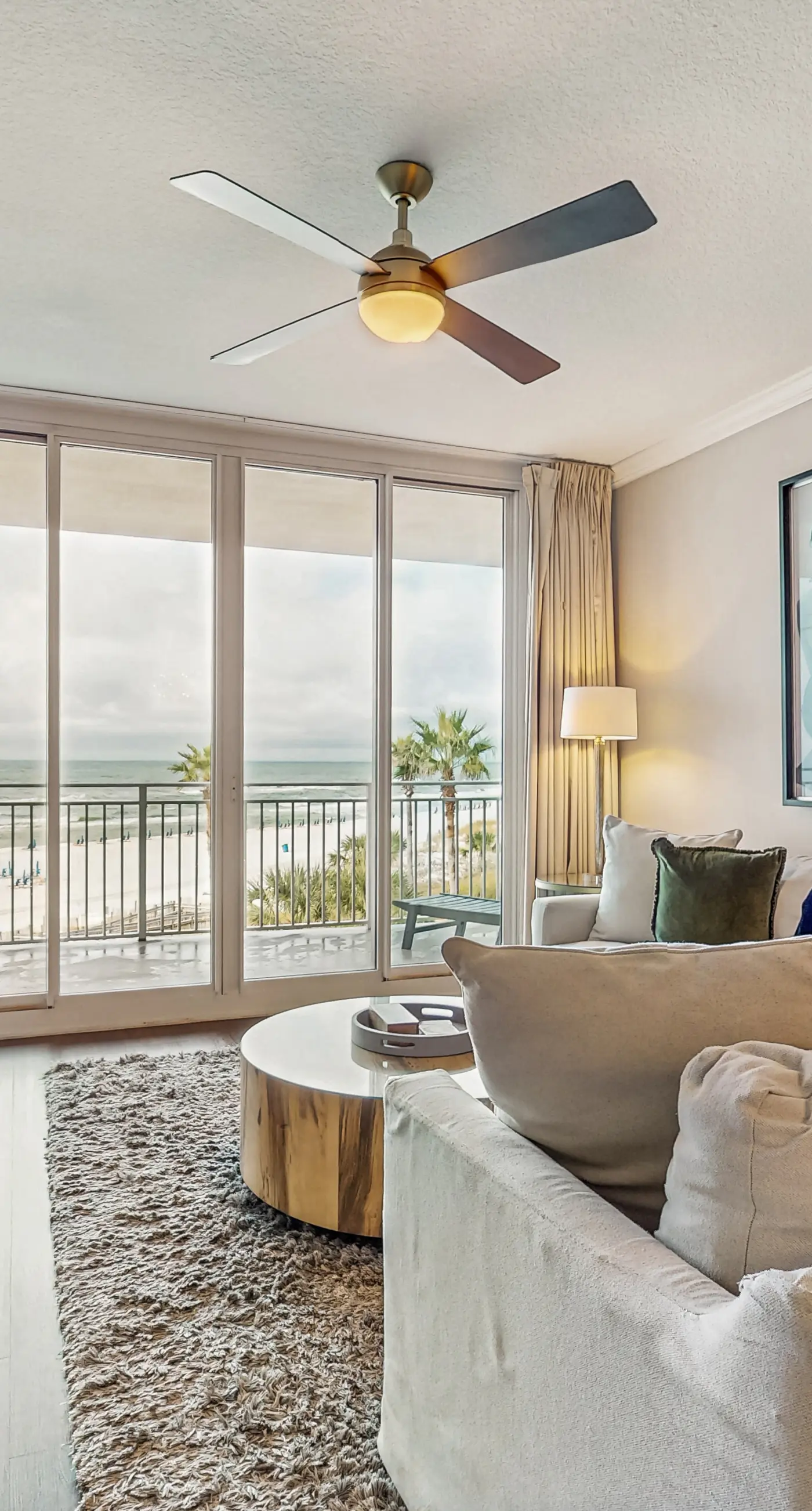 Picturesque Gulf-front condo at Waterscape with waterfall & lazy River