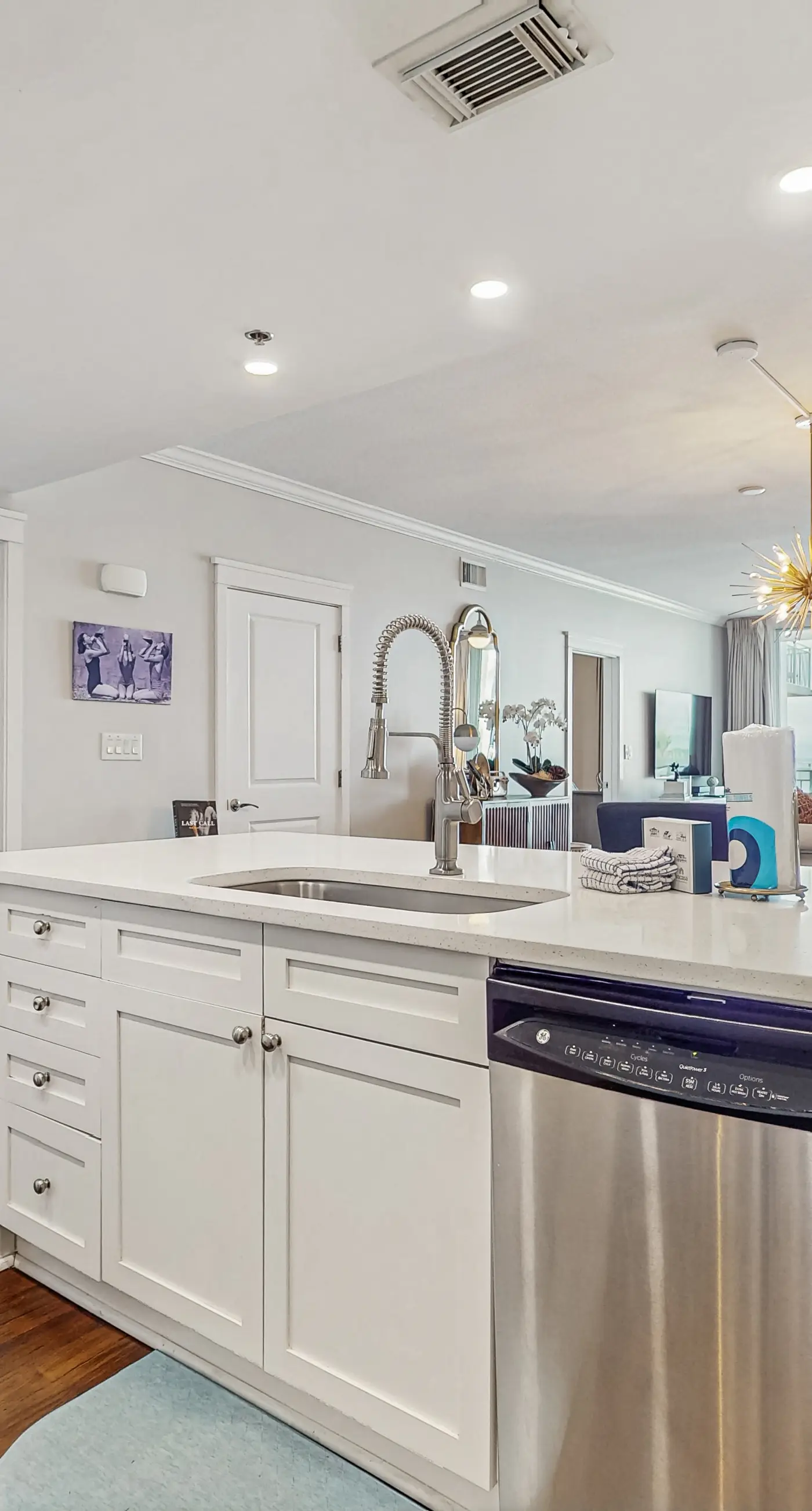 Picturesque Gulf-front condo at Waterscape with waterfall & lazy River