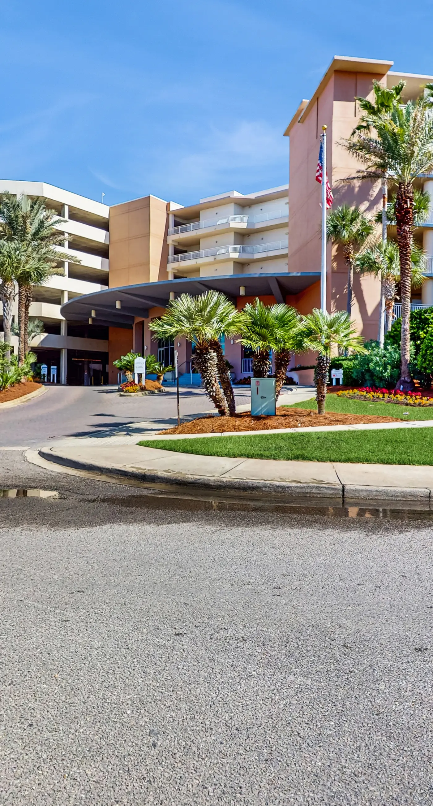 Picturesque Gulf-front condo at Waterscape with waterfall & lazy River