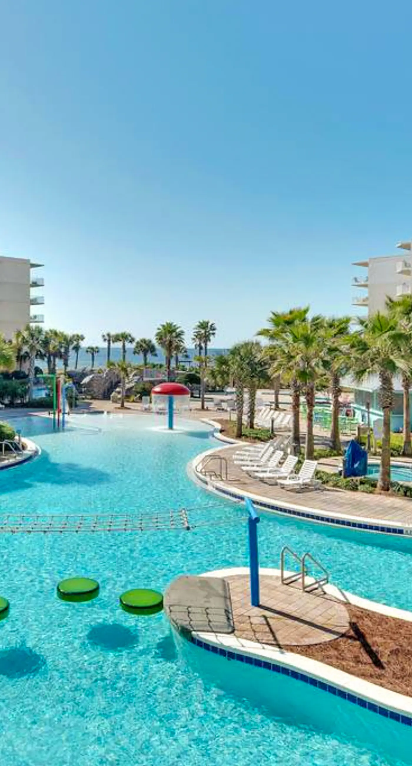 6th Floor Picture-Perfect Condo On Okaloosa Island Waterfall, Lazy River