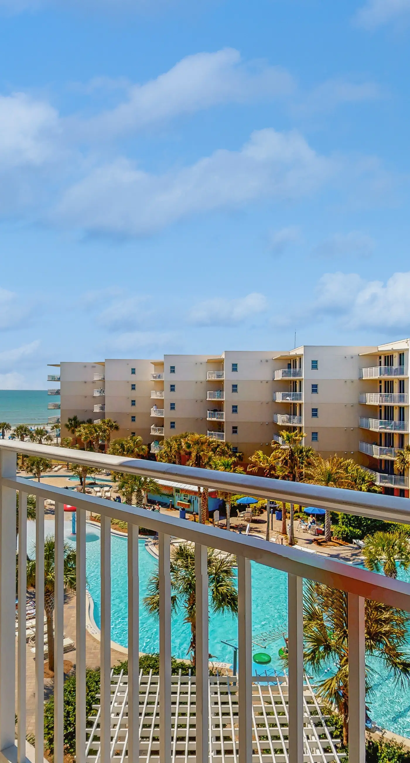 5th-Floor Condo w/Pool & Ocean Views, Balcony, Shared Outdoor Pool, Hot Tub, Gym