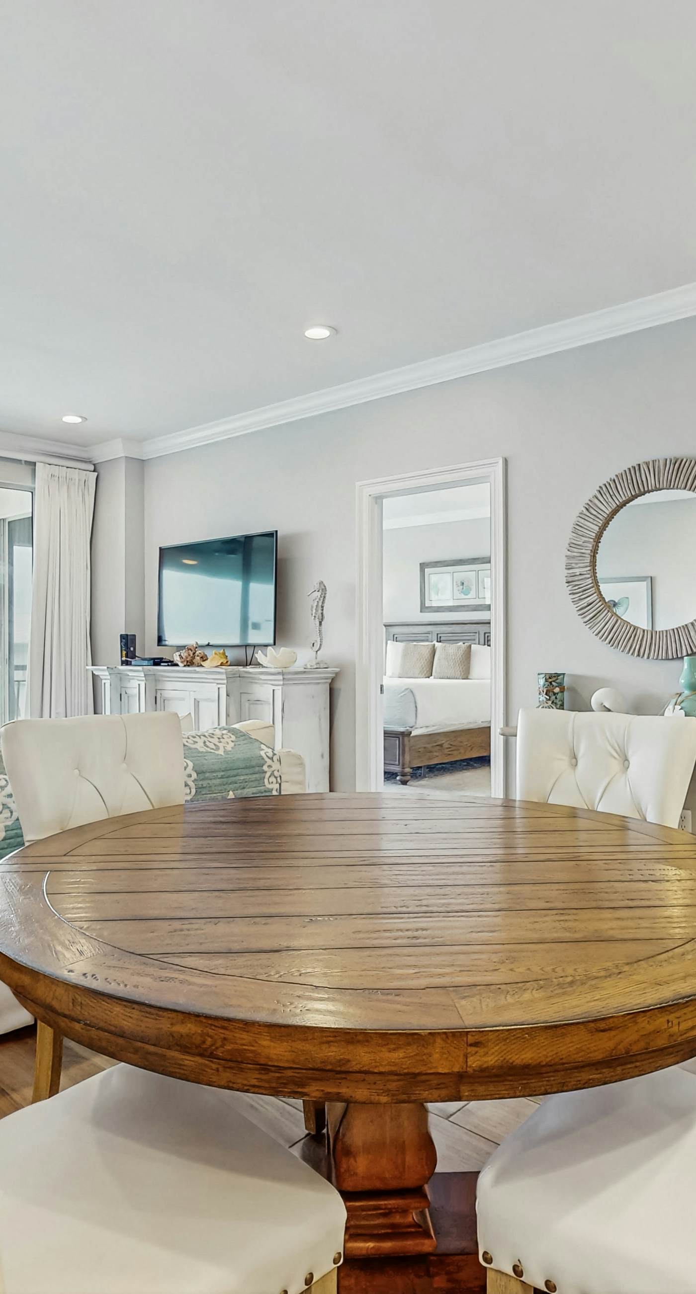 Water-view condo with pool, hot tub & pickleball