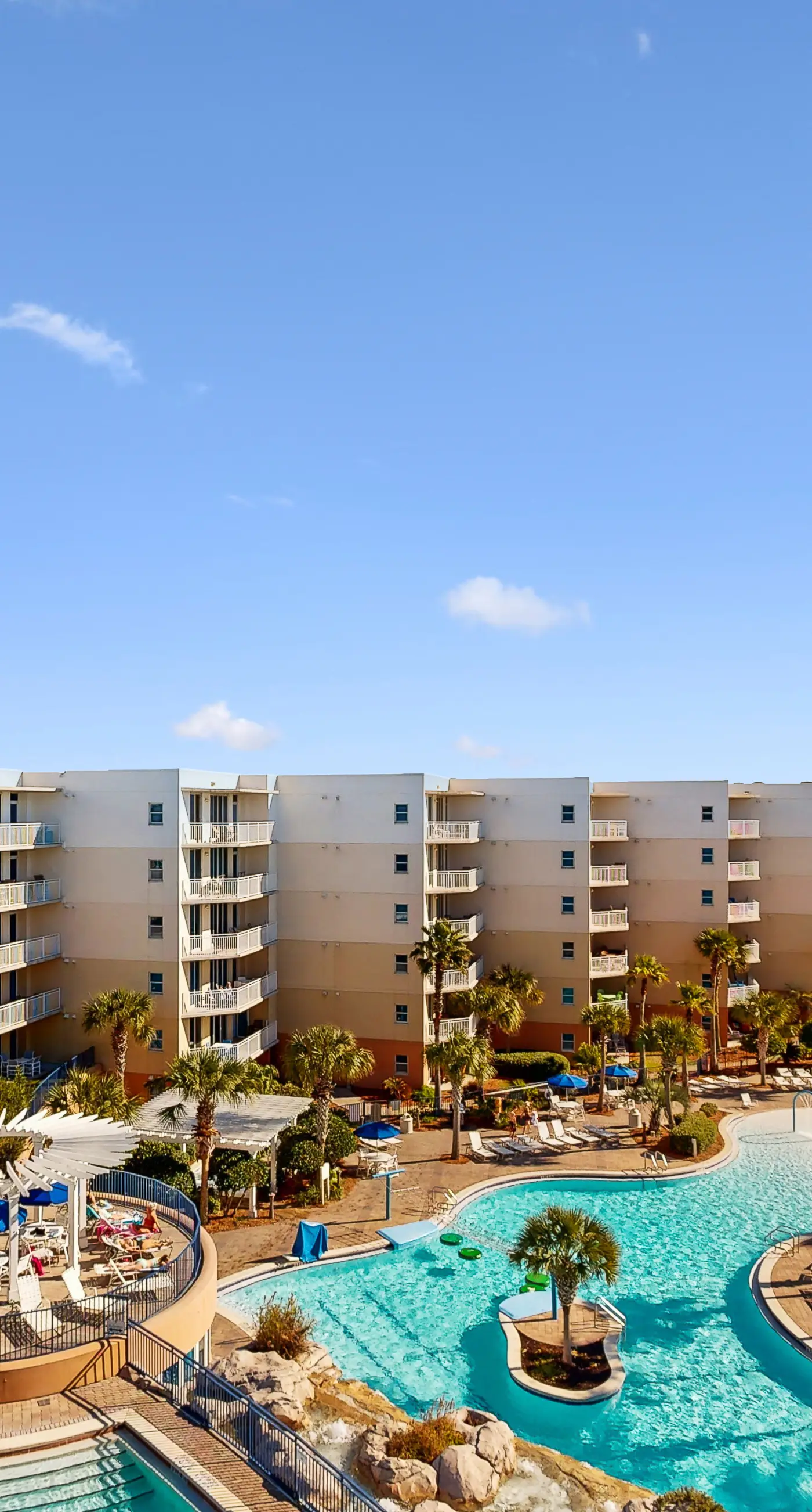 Beachfront Escape with Sixth-Floor Views, Free WiFi, Shared Pools, & Gym