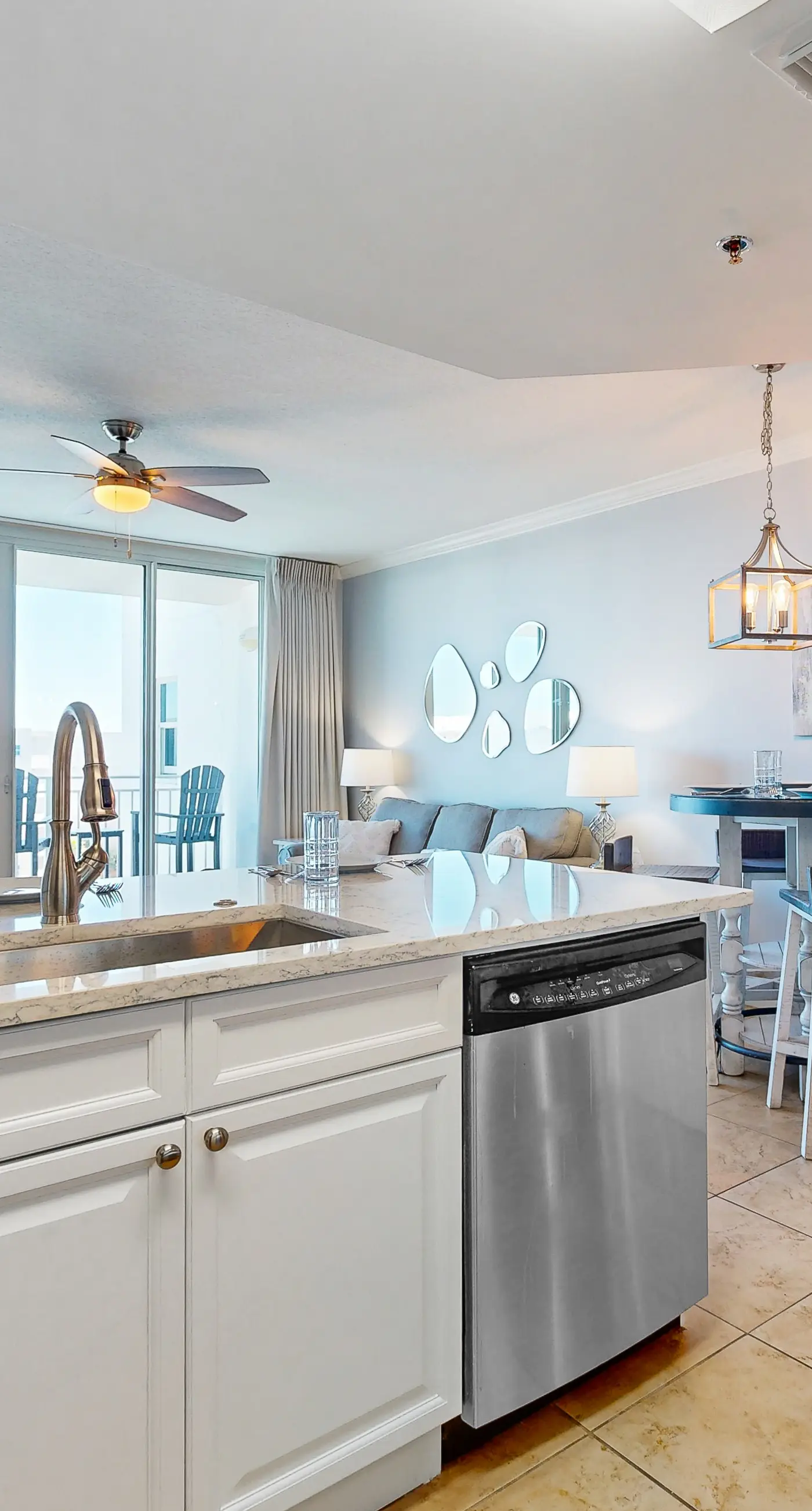 Beachfront Escape with Sixth-Floor Views, Free WiFi, Shared Pools, & Gym
