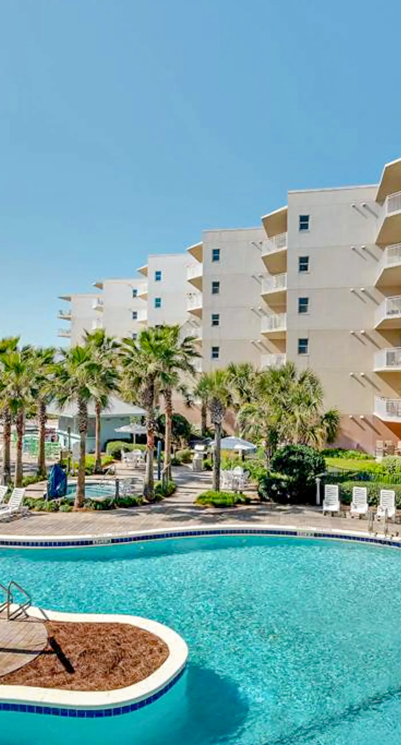 Beachfront Escape with Sixth-Floor Views, Free WiFi, Shared Pools, & Gym