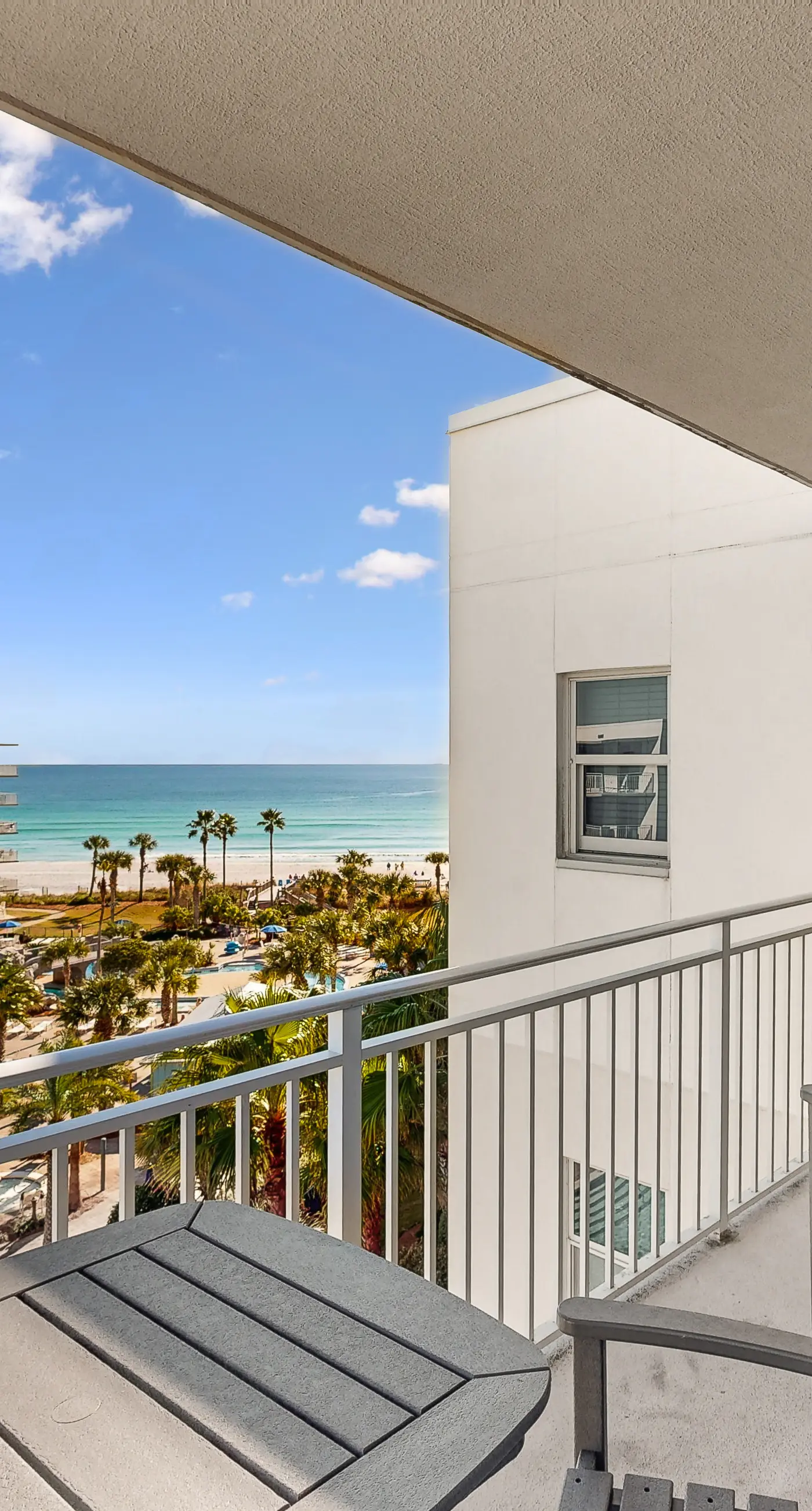 Beachfront Escape with Sixth-Floor Views, Free WiFi, Shared Pools, & Gym