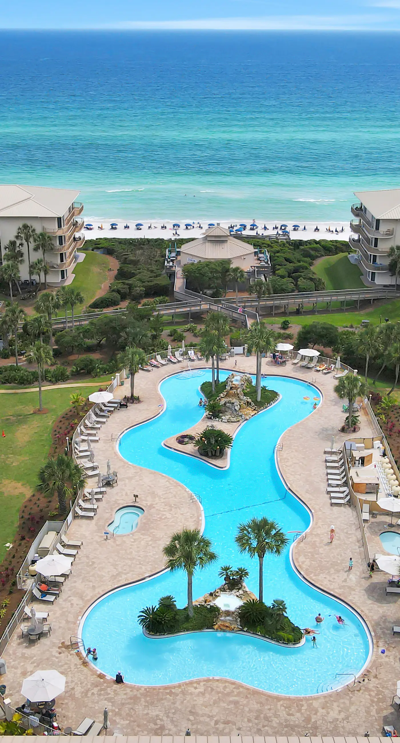 Gulf front condo with beach access, pool, hot tub, tennis & pickleball