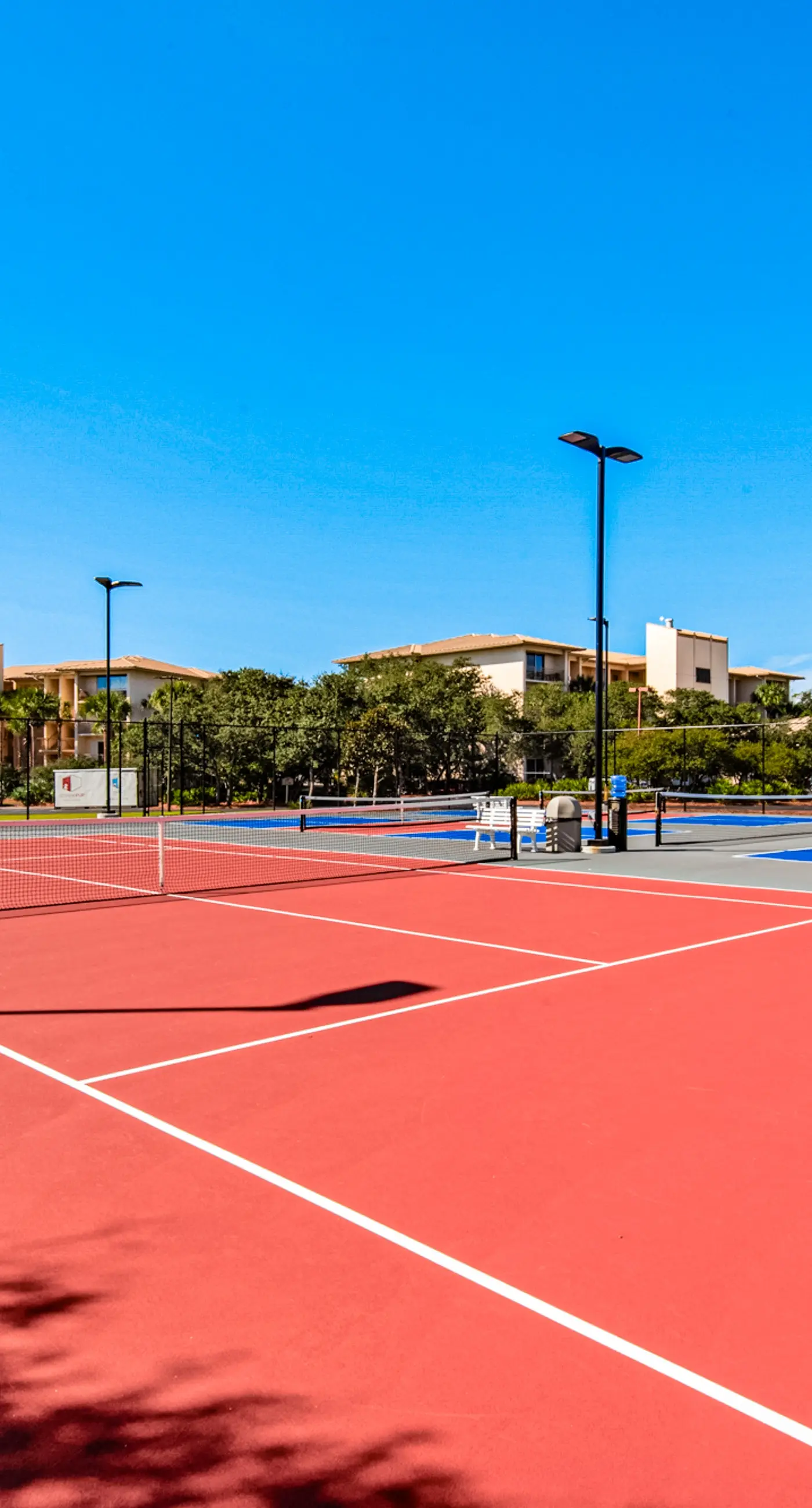 2nd-floor condo with beach access, pool, tennis, pickleball, hot tub, balcony