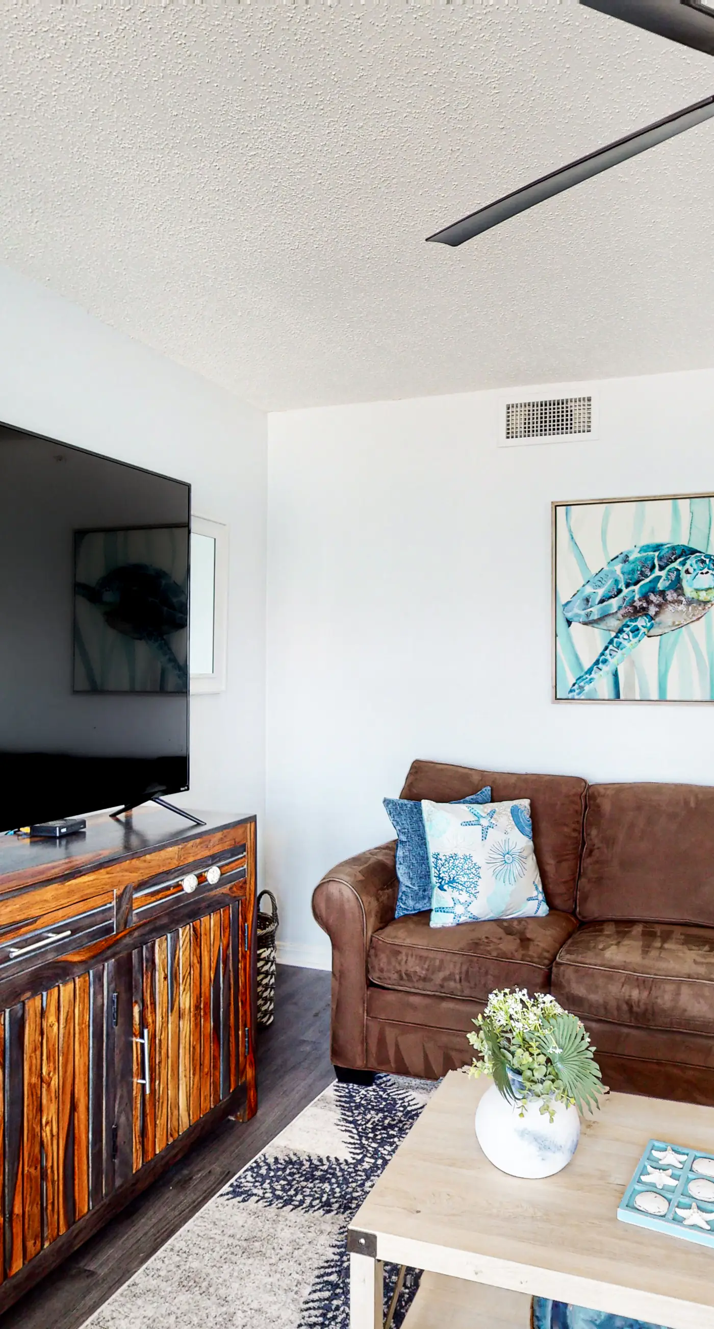 Beachfront condo with gulf views, pool, gym, & private balcony
