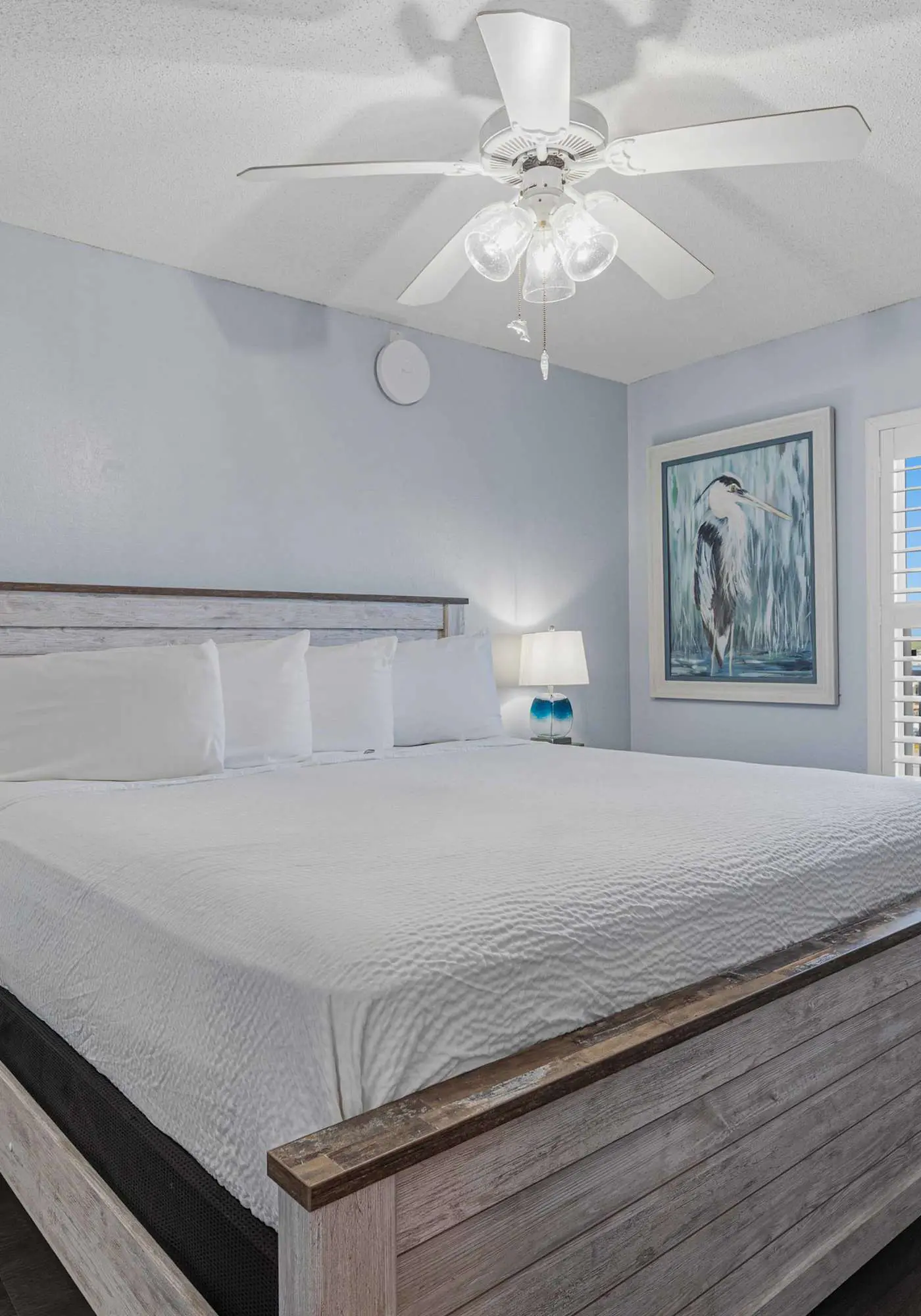 Beachfront condo with gulf views, pool, gym, & private balcony