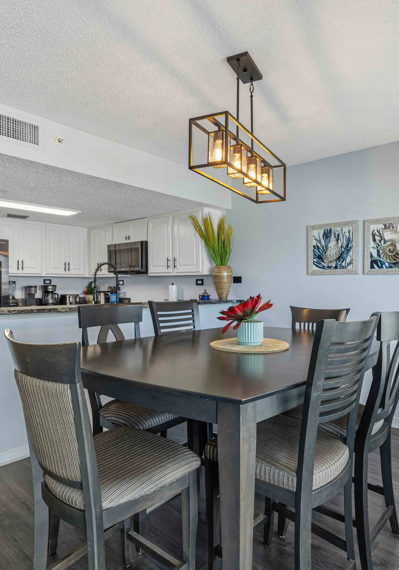 Beachfront condo with gulf views, pool, gym, & private balcony