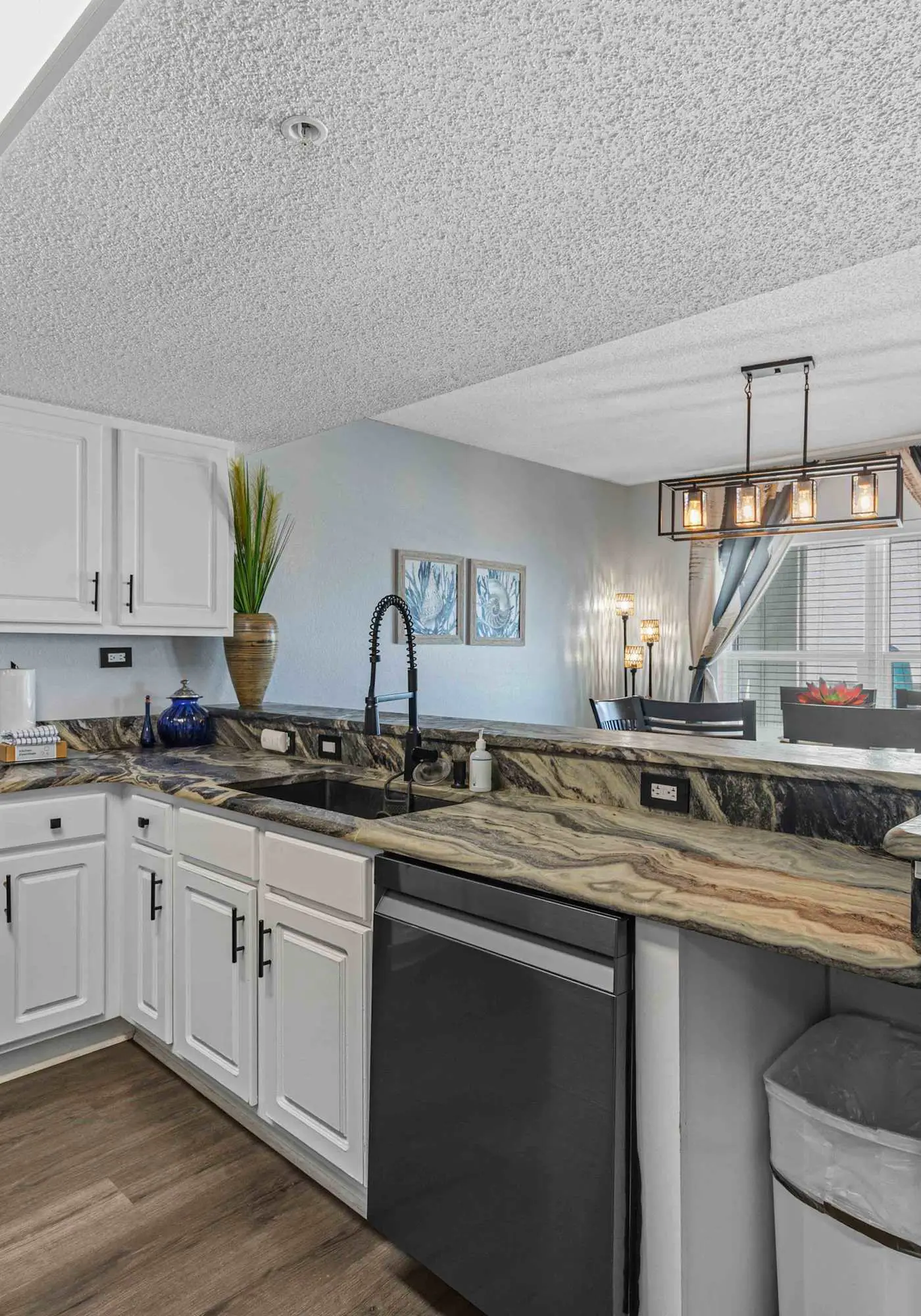 Beachfront condo with gulf views, pool, gym, & private balcony