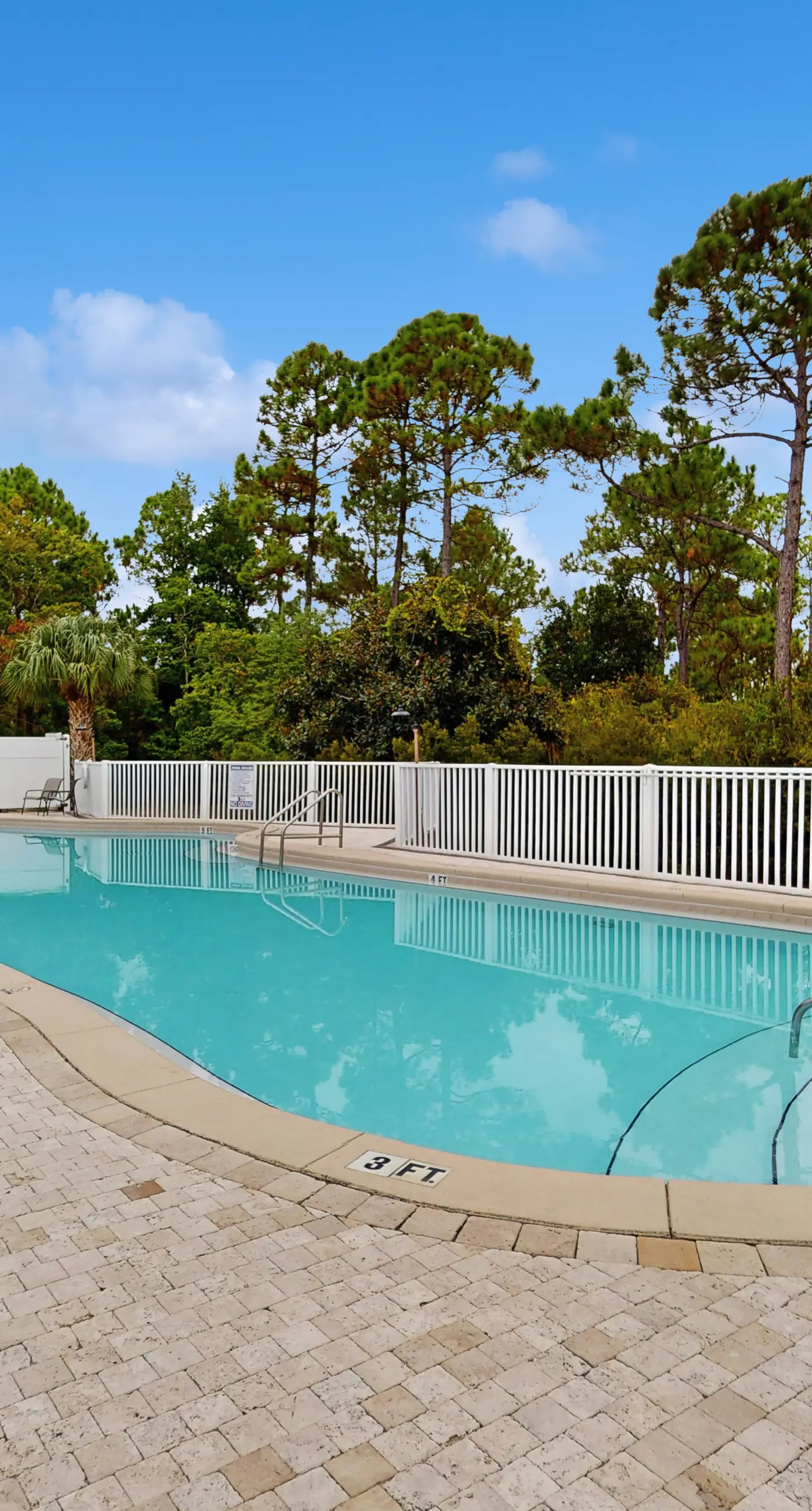 Gorgeous coastal condo with shared pool and private balcony