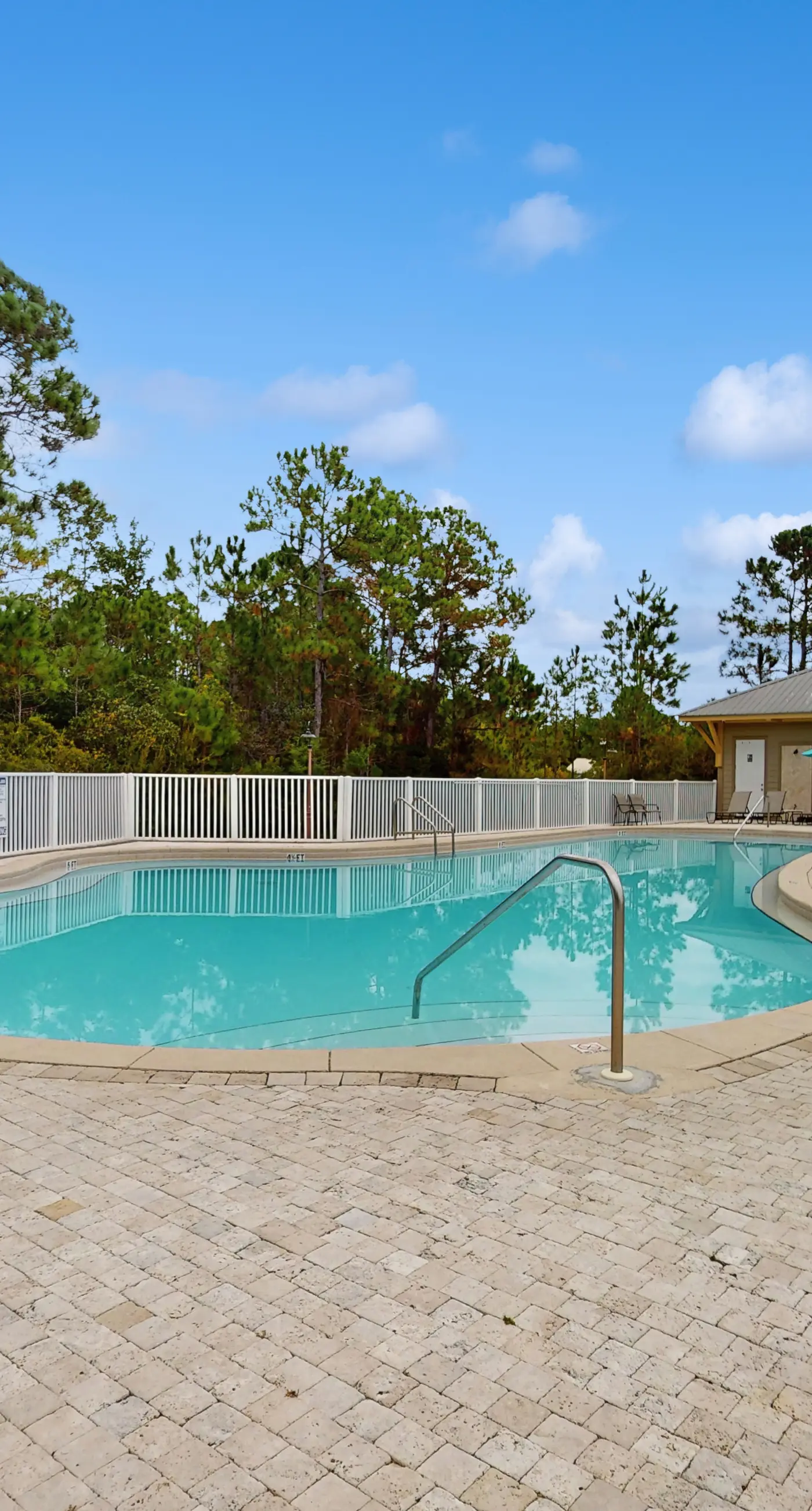 Gorgeous coastal condo with shared pool and private balcony