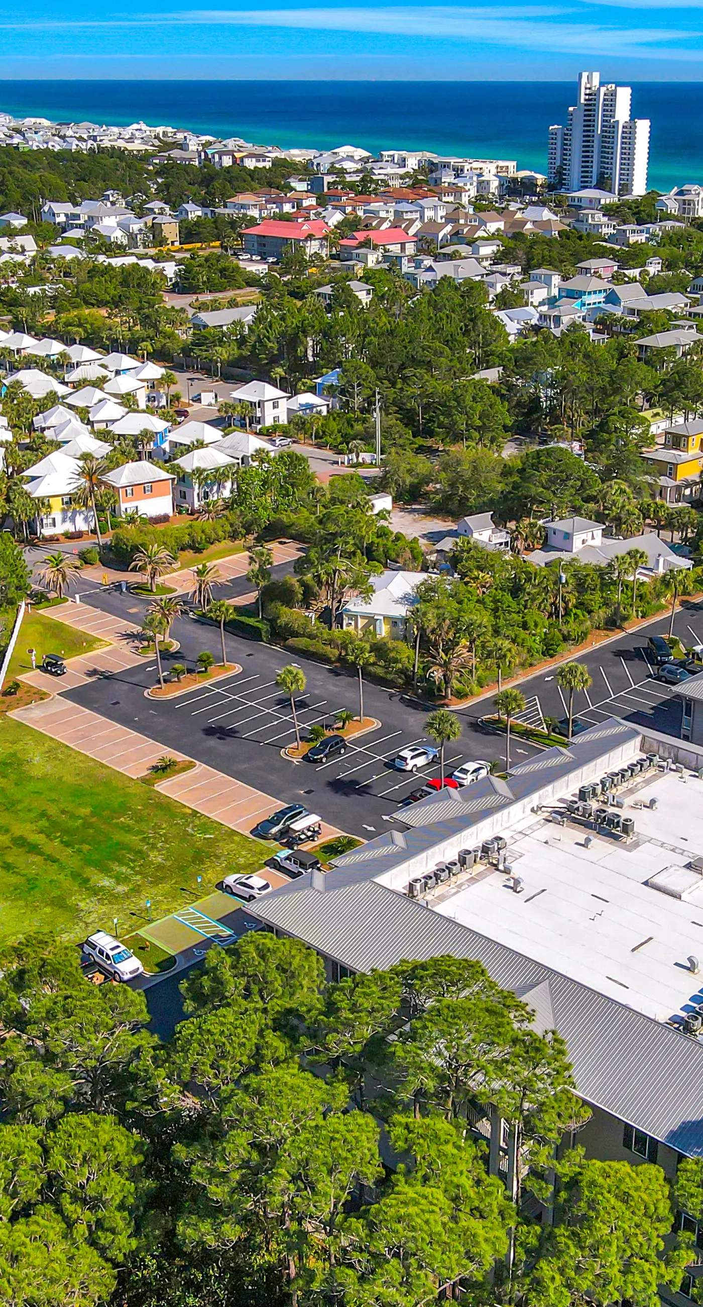 Gorgeous coastal condo with shared pool and private balcony