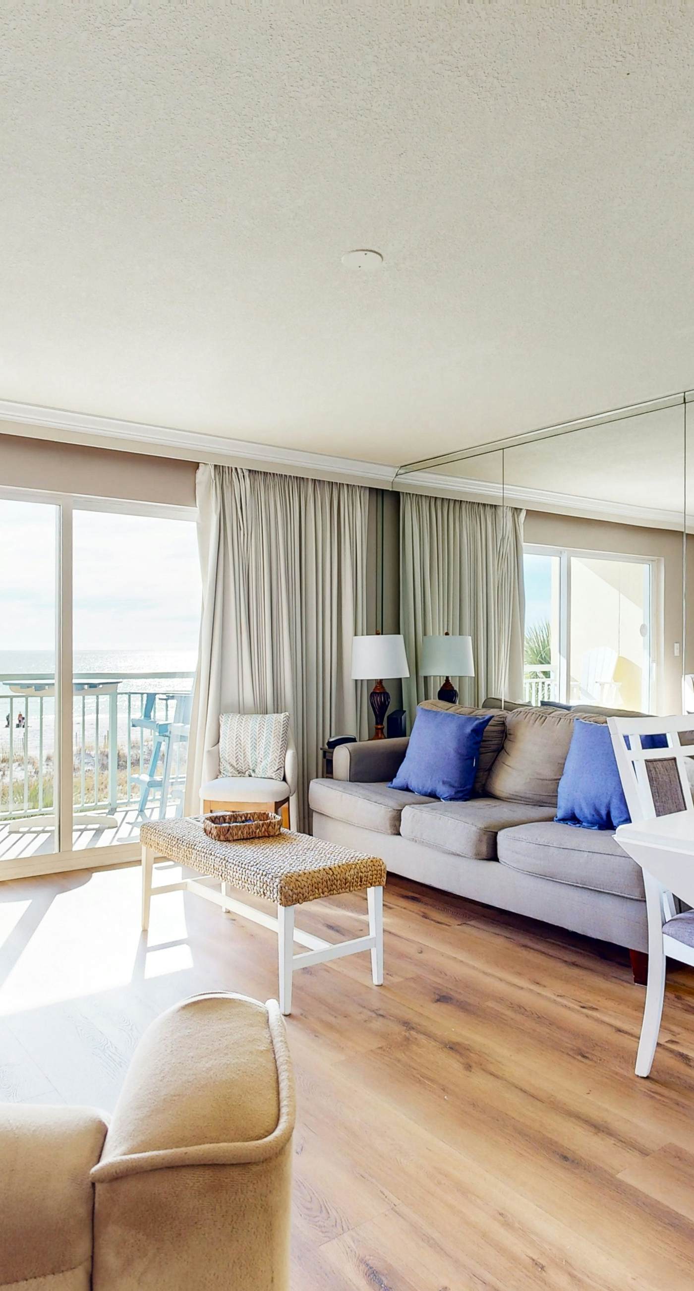 Pelican Isle 209-Stylish beach getaway with shared pool, private balcony, gulf views & fast WiFi