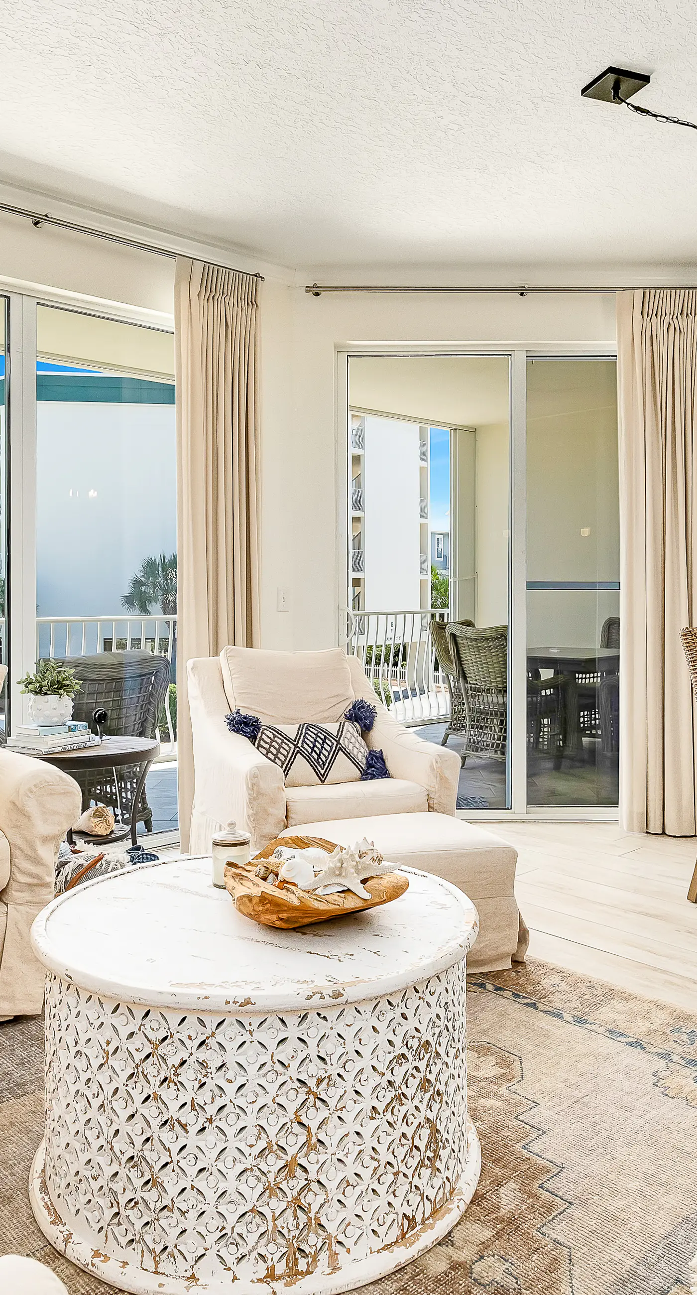 Chic first-floor condo with Gulf & pool view & pickleball - steps to beach