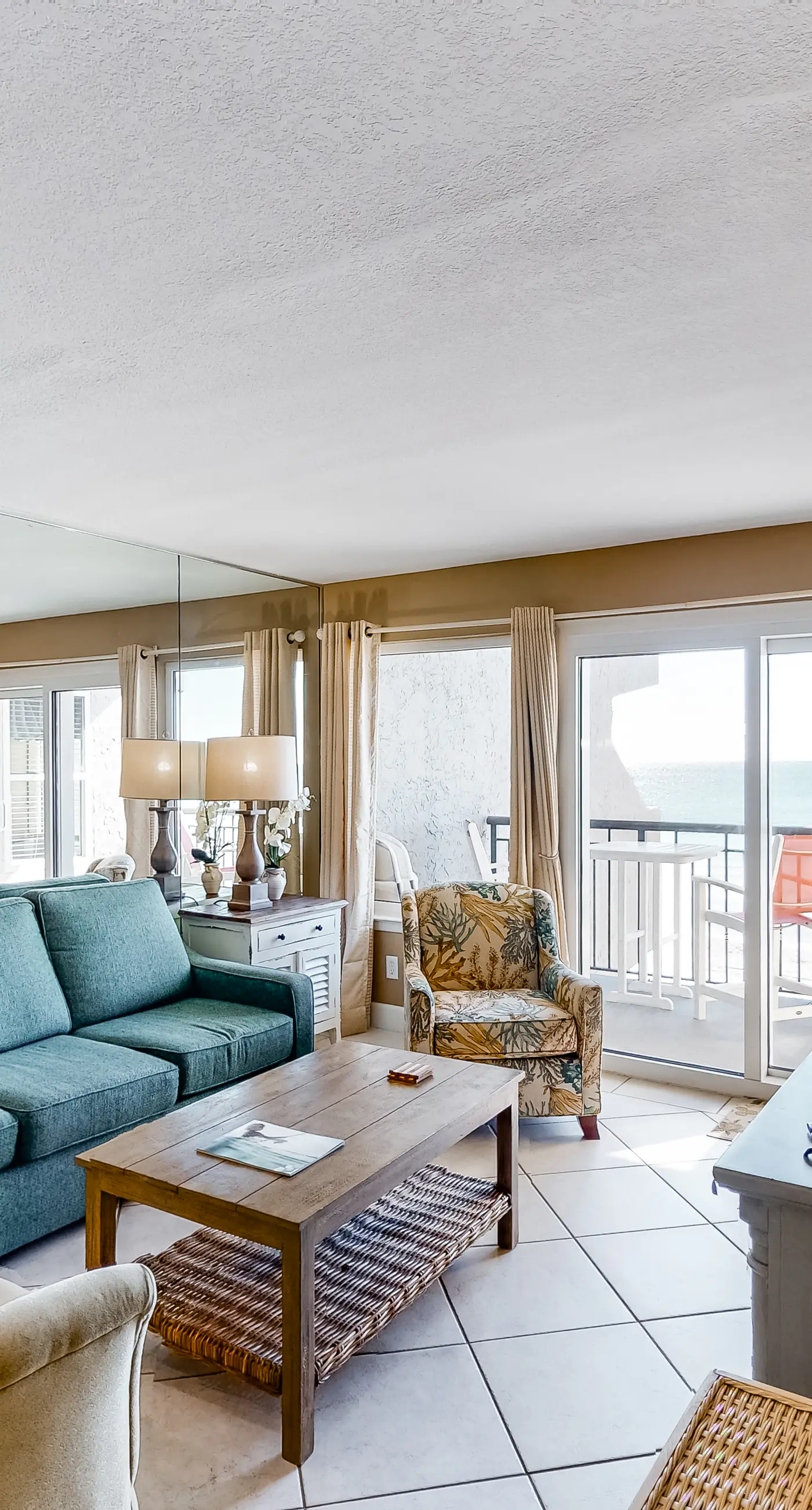 Updated, beachfront condo with beach setup - quick drive to entertainment