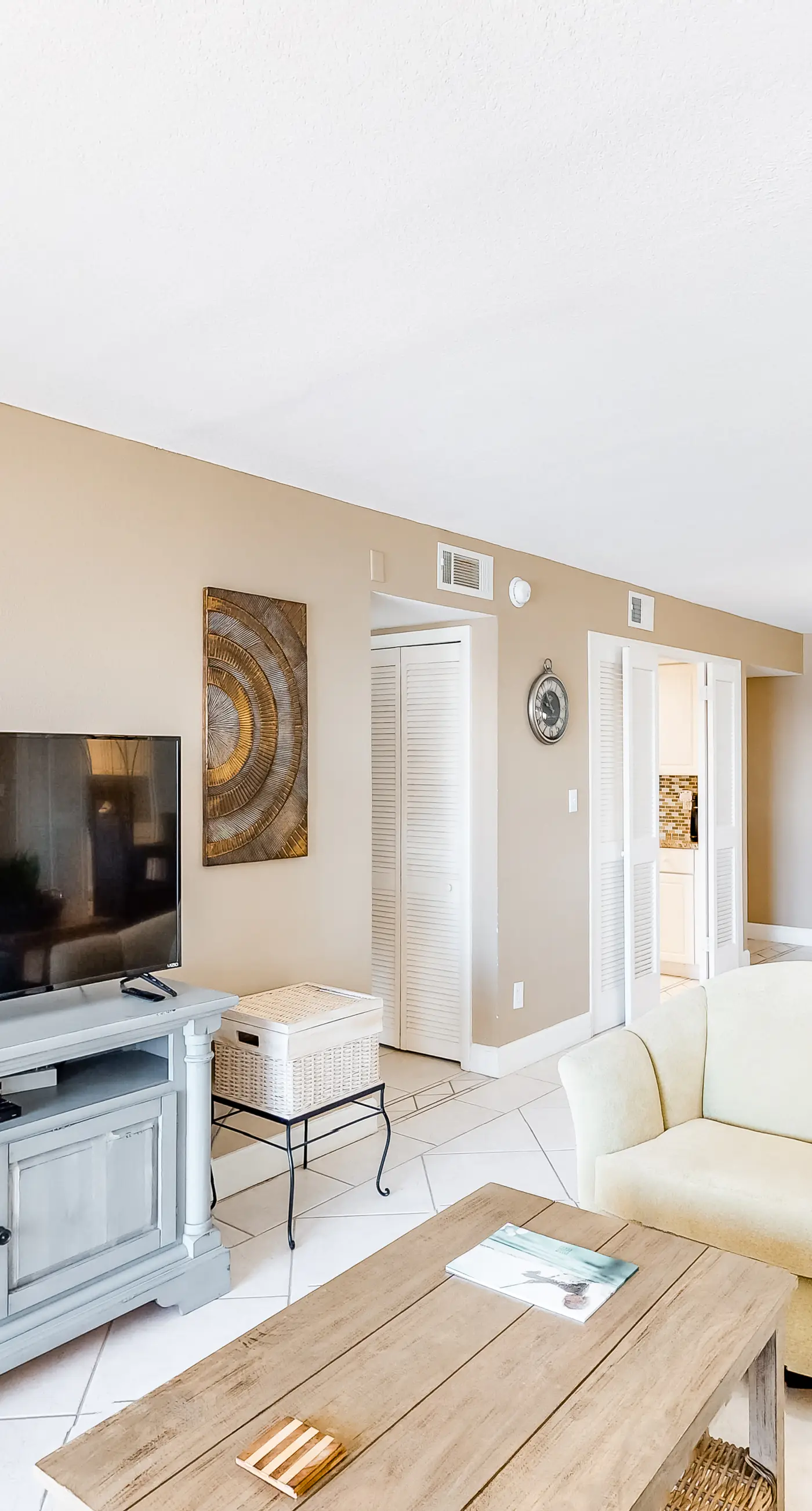 Updated, beachfront condo with beach setup - quick drive to entertainment