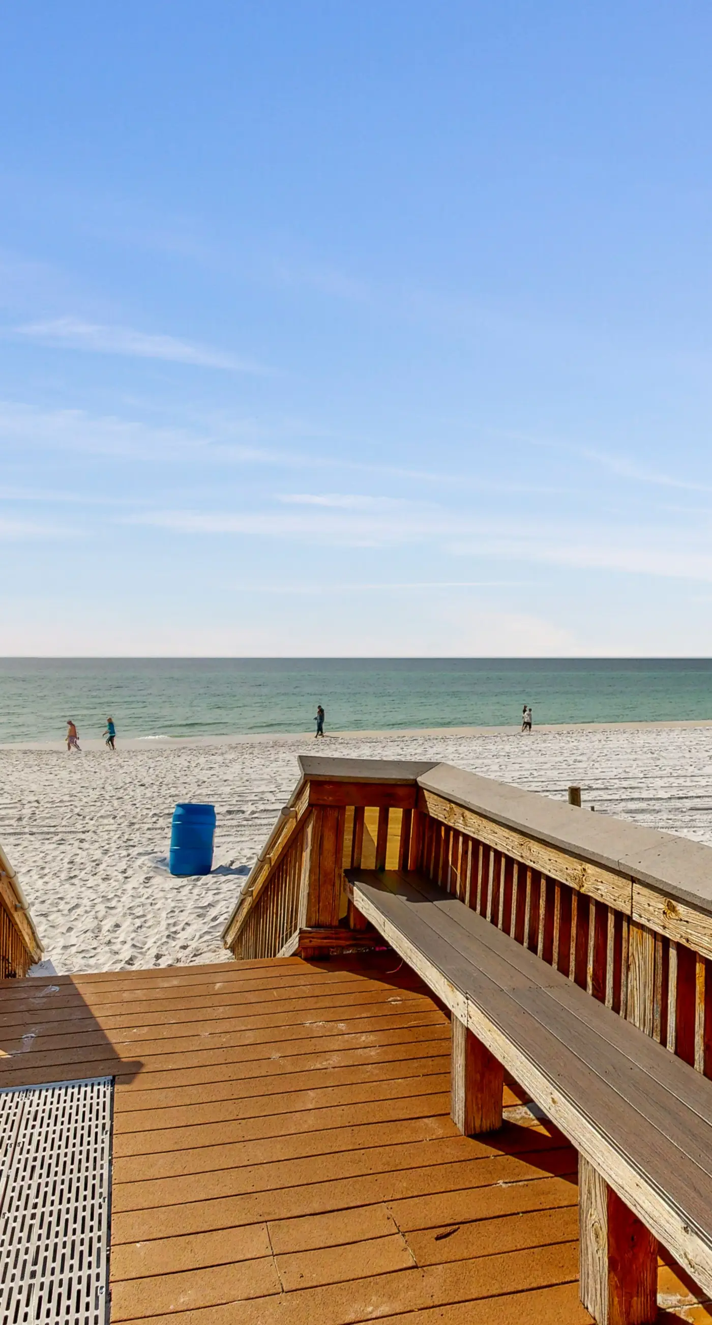 Gulf-front escape with pool, balcony view, amazing beach access & tennis