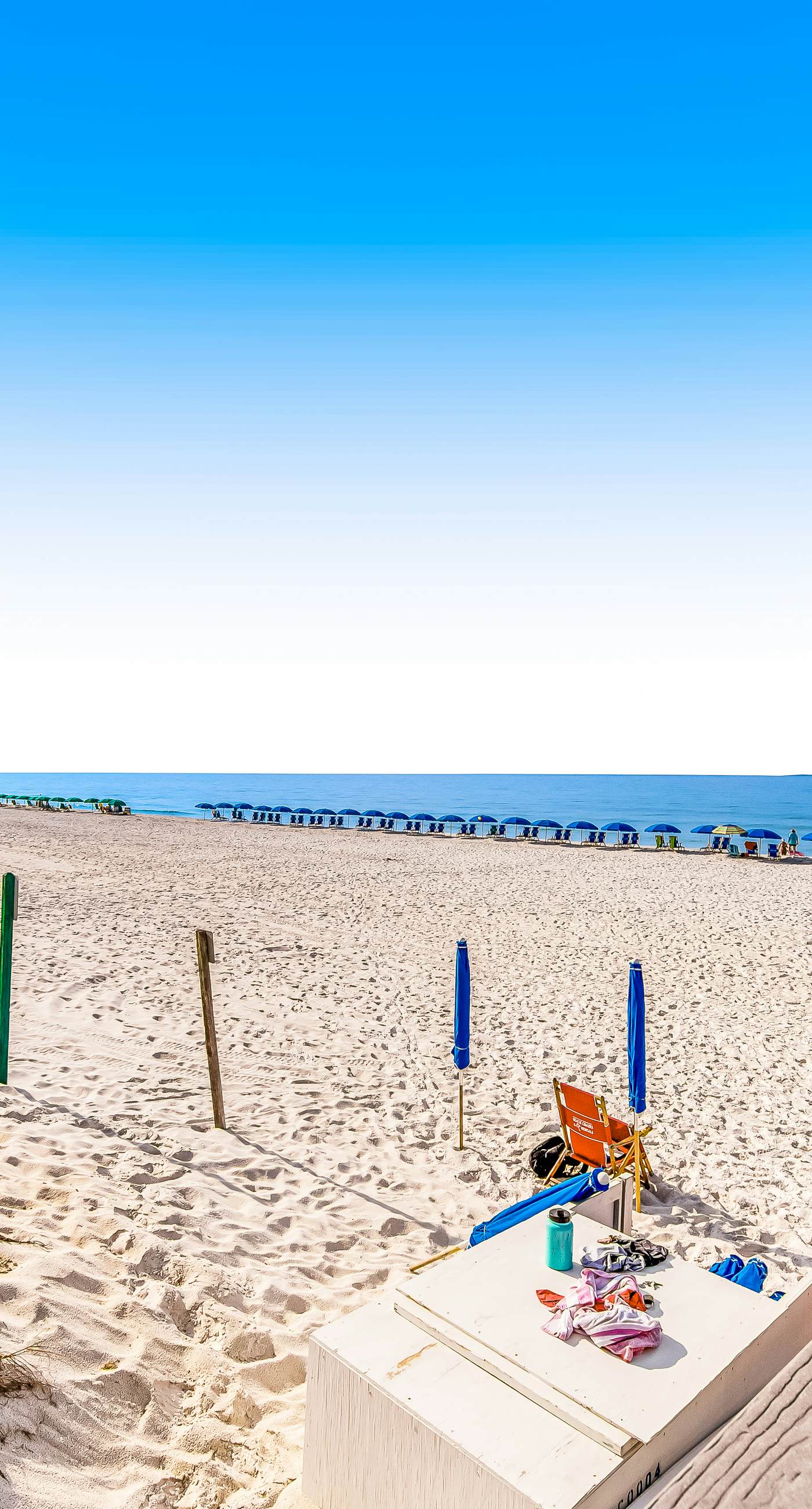 Islander W 402 - Fourth floor oceanfront studio w/ ocean views, pool access, central AC, and WiFi