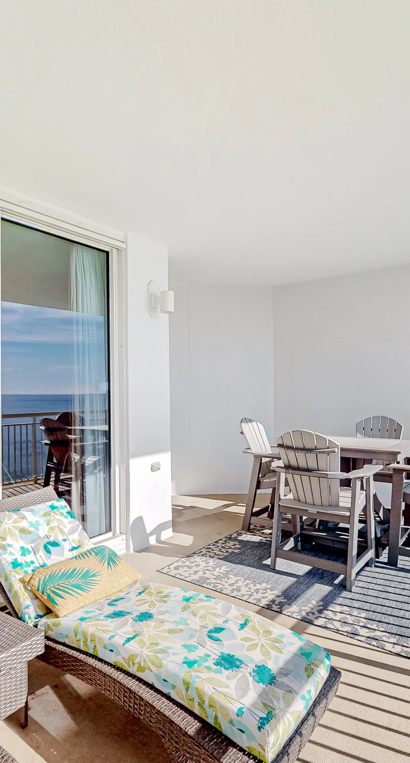 Gulf-front condo with pools, hot tub, beach access & views