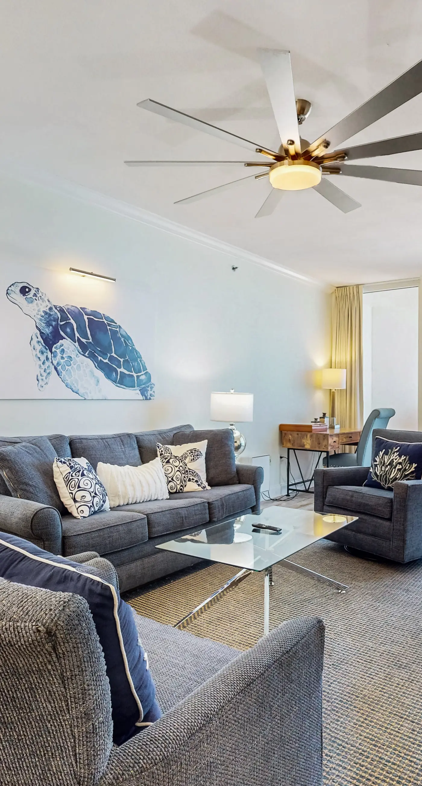Gulf-front condo with amazing views, pools, beach access & gym