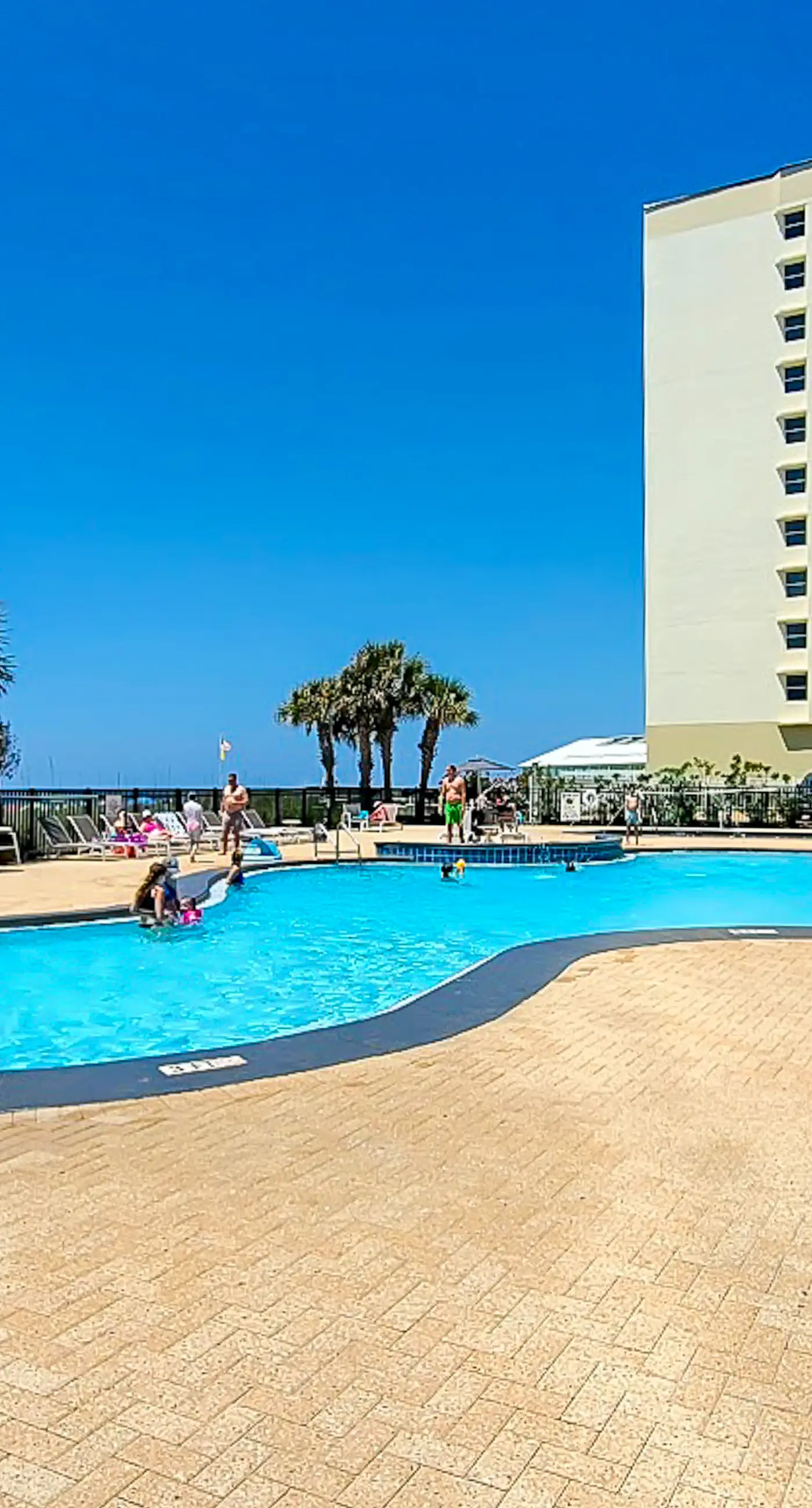 Gulf-front condo with amazing views, pools, beach access & gym