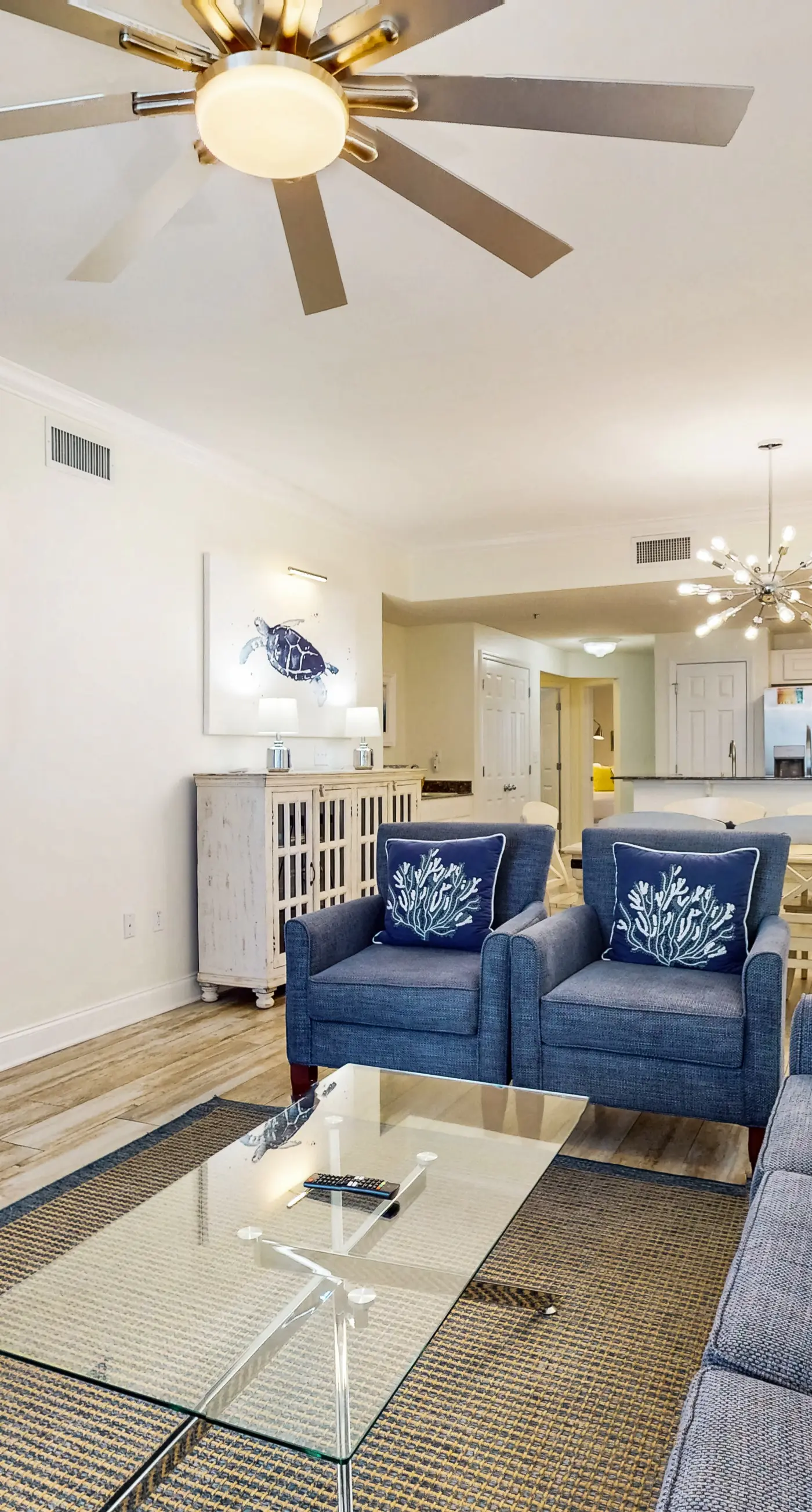Gulf-front condo with amazing views, pools, beach access & gym