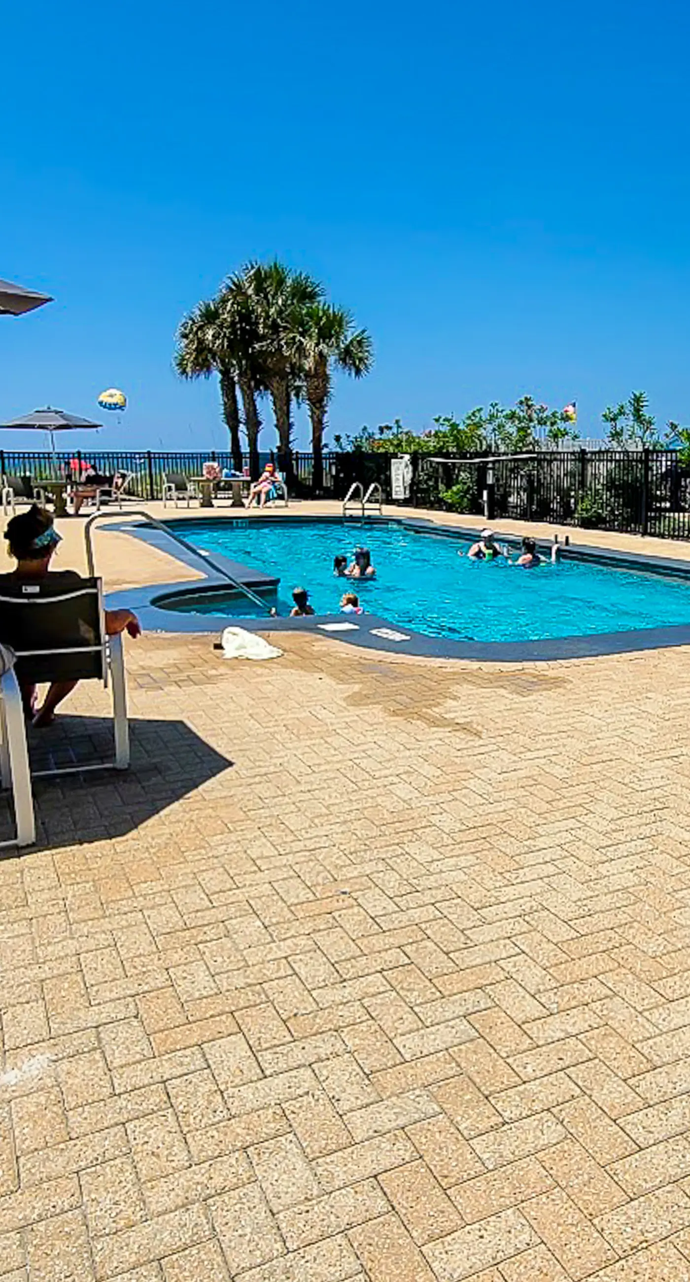 Gulf-front condo with amazing views, pools, beach access & gym