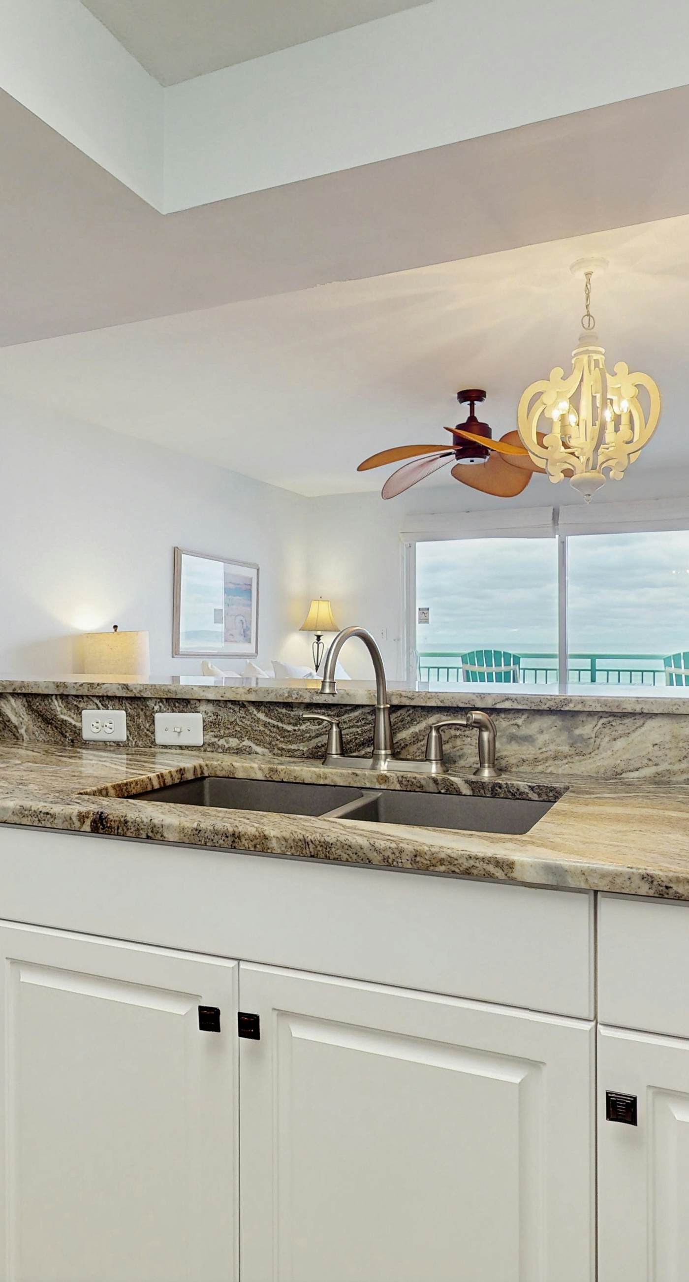 Pelican Isle 205-3rd-floor, Gulf-front condo with seasonal beach setup - near entertainment