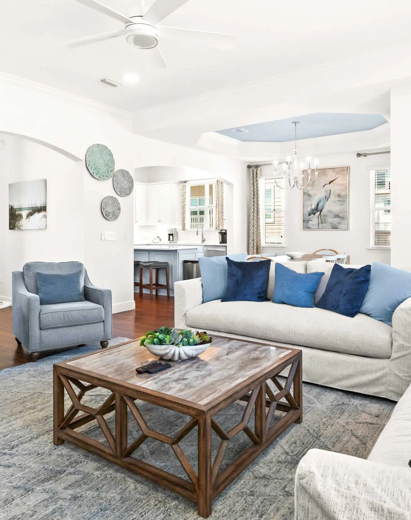 Updated, roomy Inlet Beach home with two outdoor decks and Shared Pool/Dock