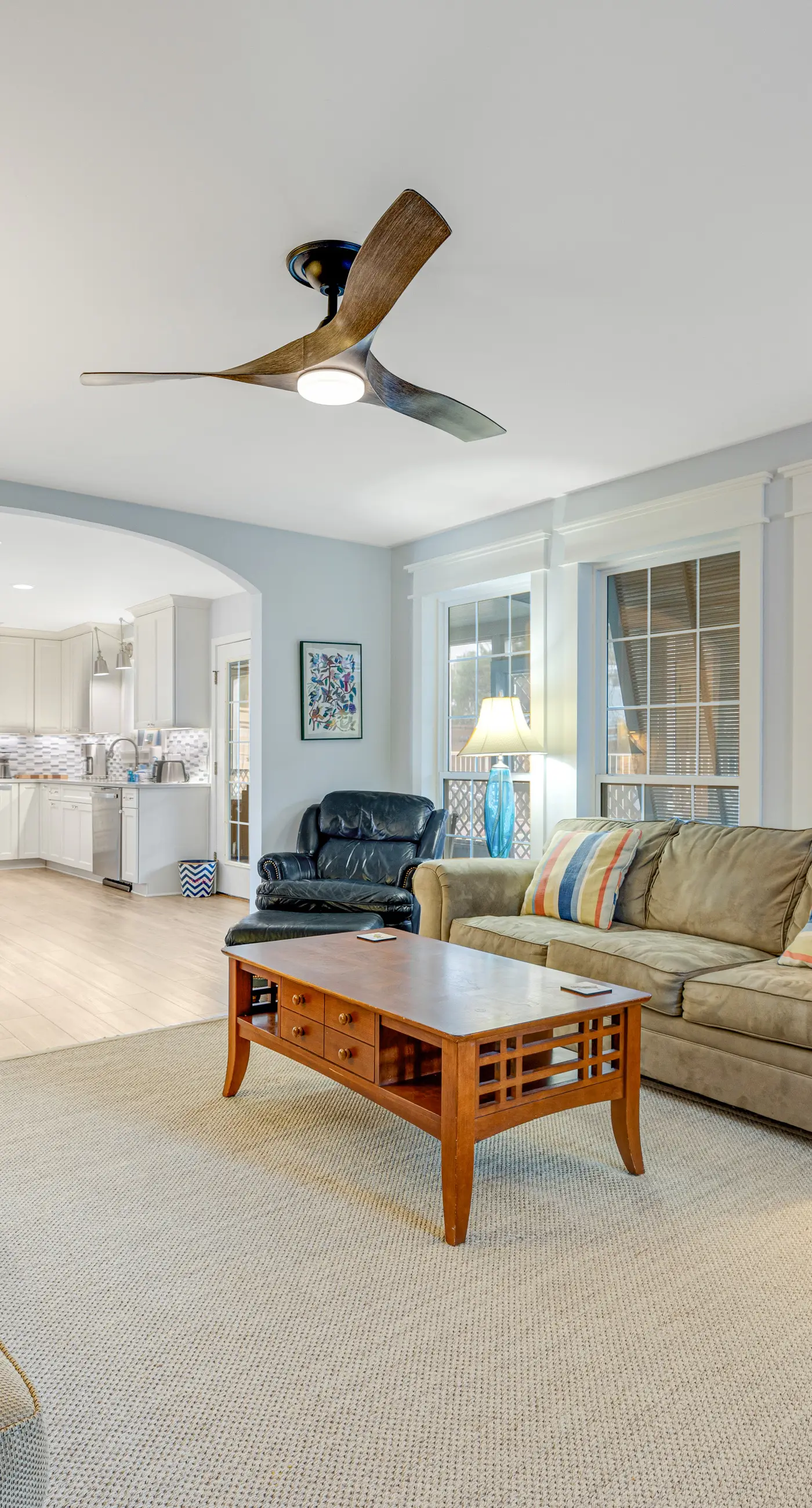 Snowbird-friendly house in Inlet Beach near beach with pool, balcony, W&D