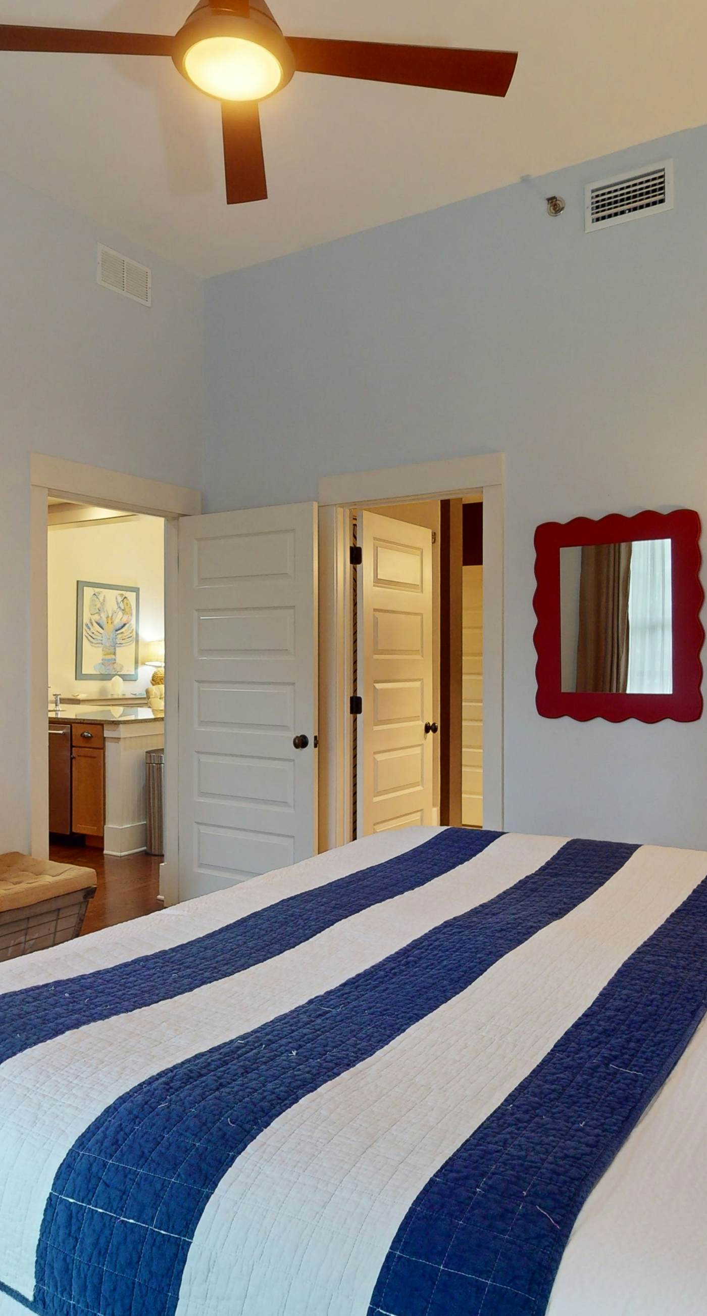 Stylish condo with pools, fitness center & tram to the beach